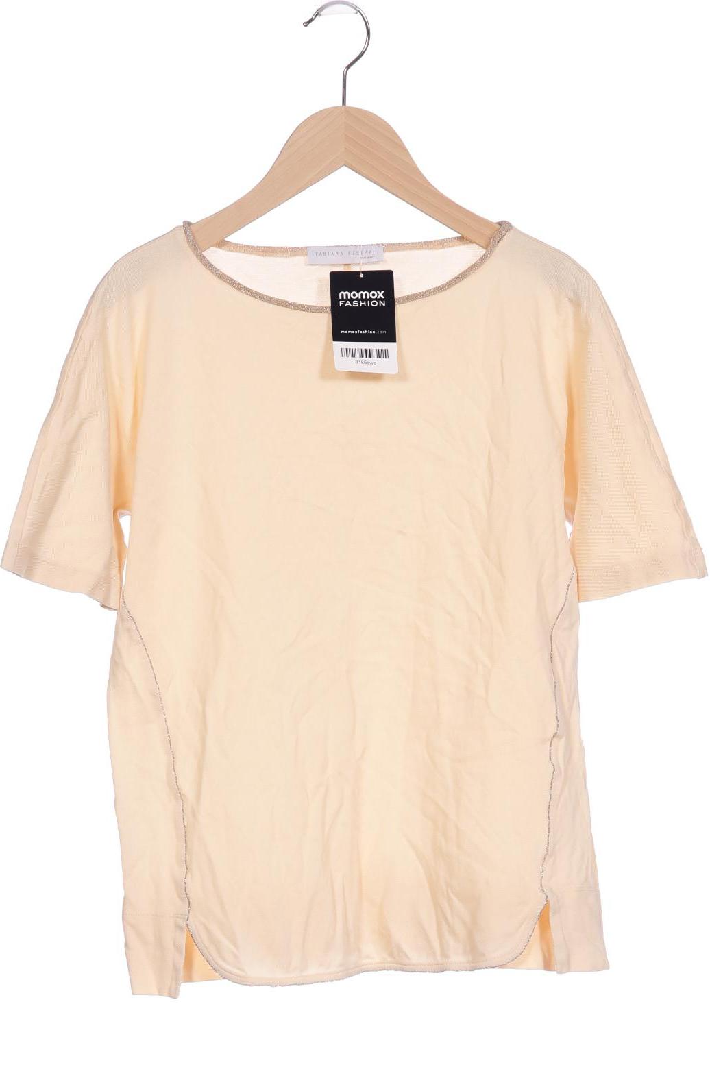 

Fabiana Filippi Damen T-Shirt, cremeweiß, Gr. 38