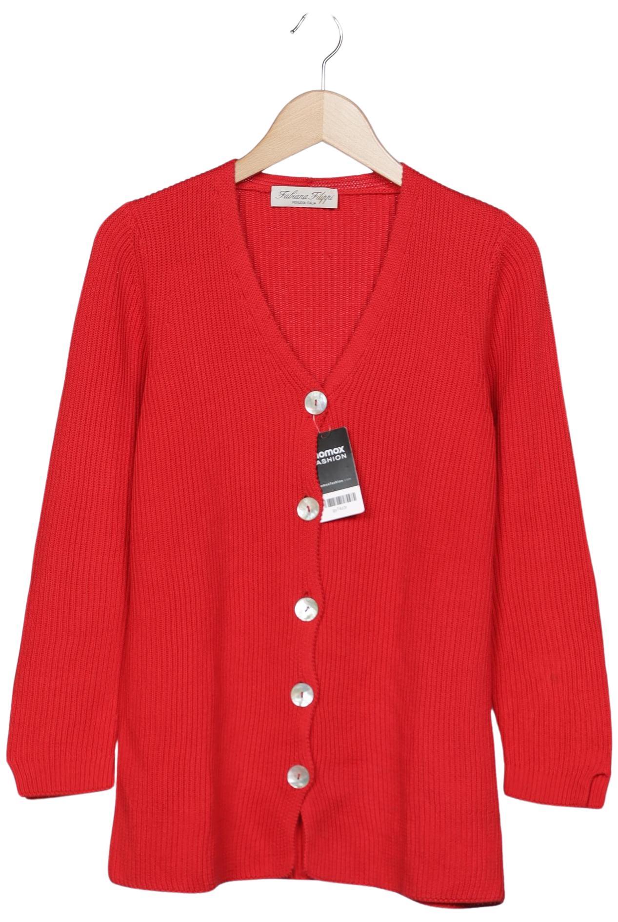 

Fabiana Filippi Damen Strickjacke, rot, Gr. 40