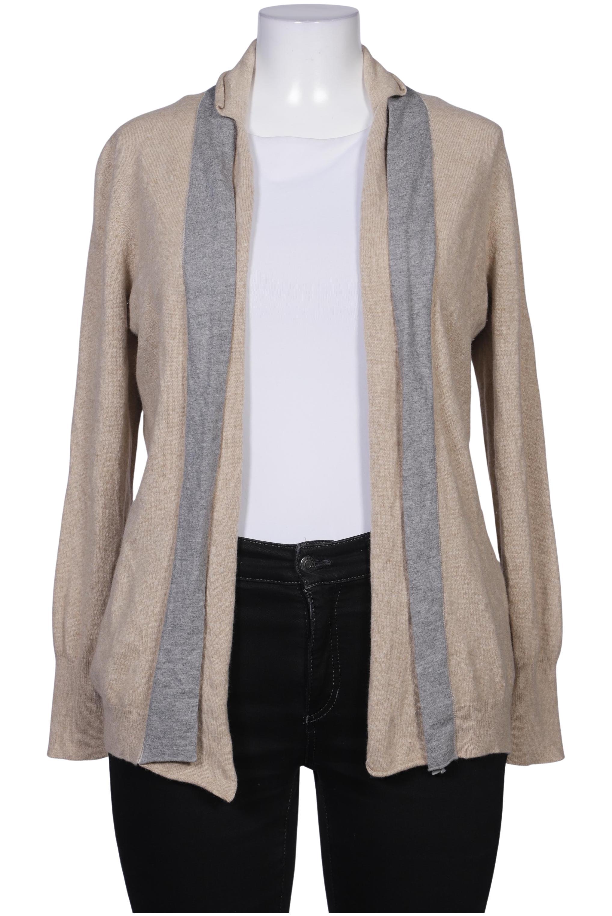 

Fabiana Filippi Damen Strickjacke, beige, Gr. 42