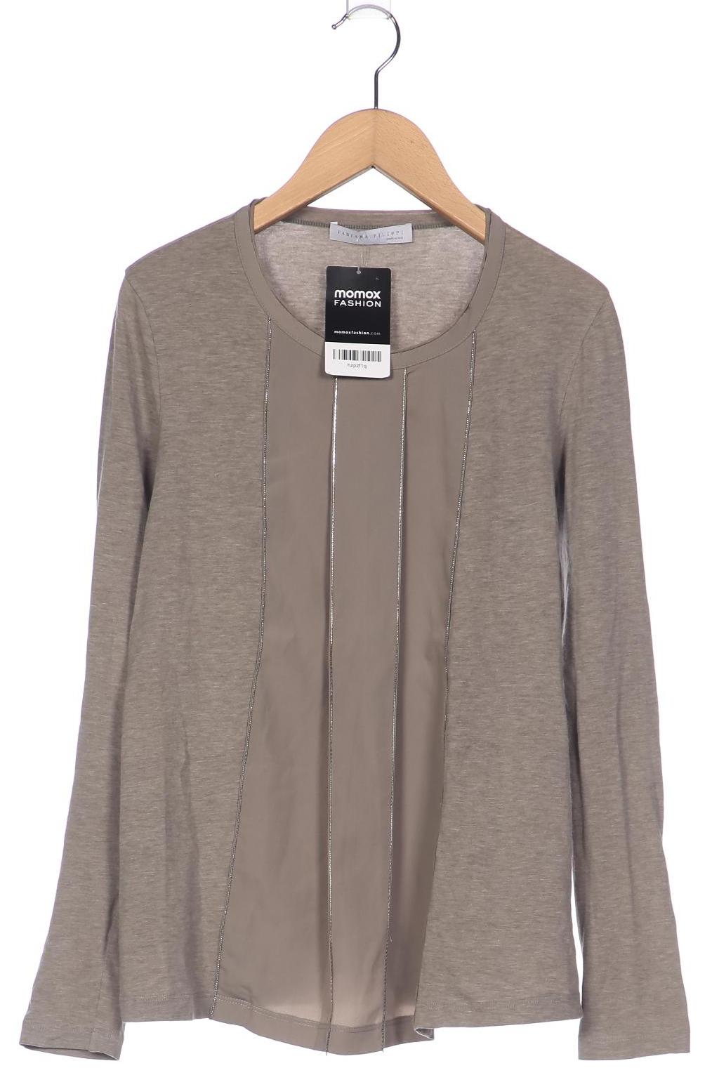 

Fabiana Filippi Damen Langarmshirt, grau, Gr. 36