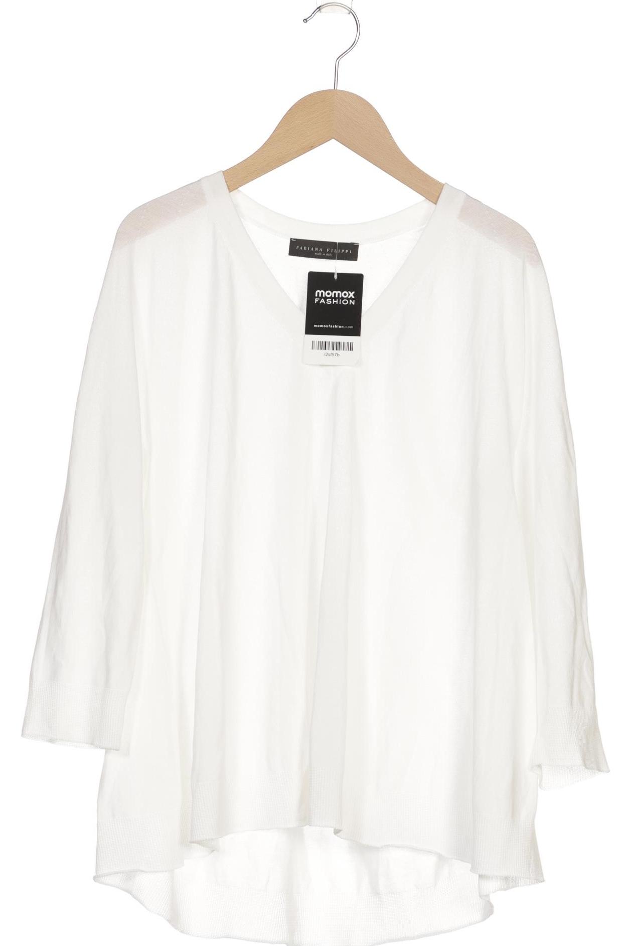 

Fabiana Filippi Damen Langarmshirt, weiß, Gr. 38