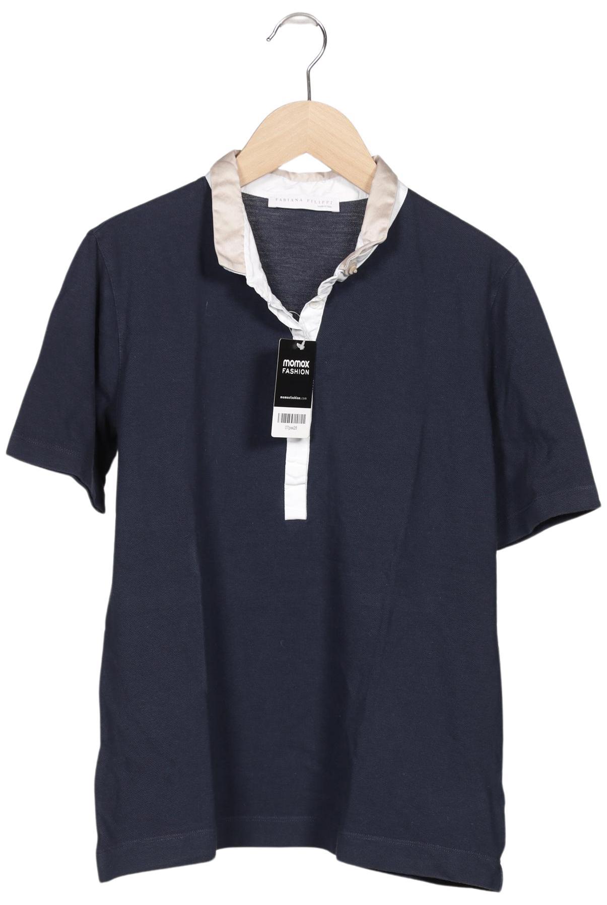 

Fabiana Filippi Damen Poloshirt, marineblau, Gr. 44