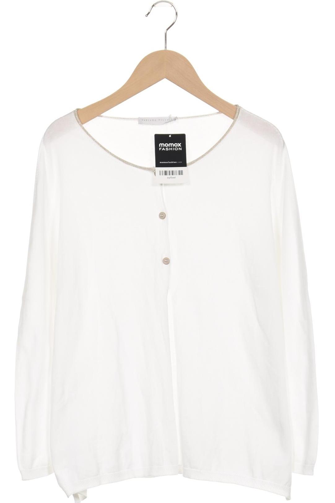 

Fabiana Filippi Damen Strickjacke, weiß, Gr. 38