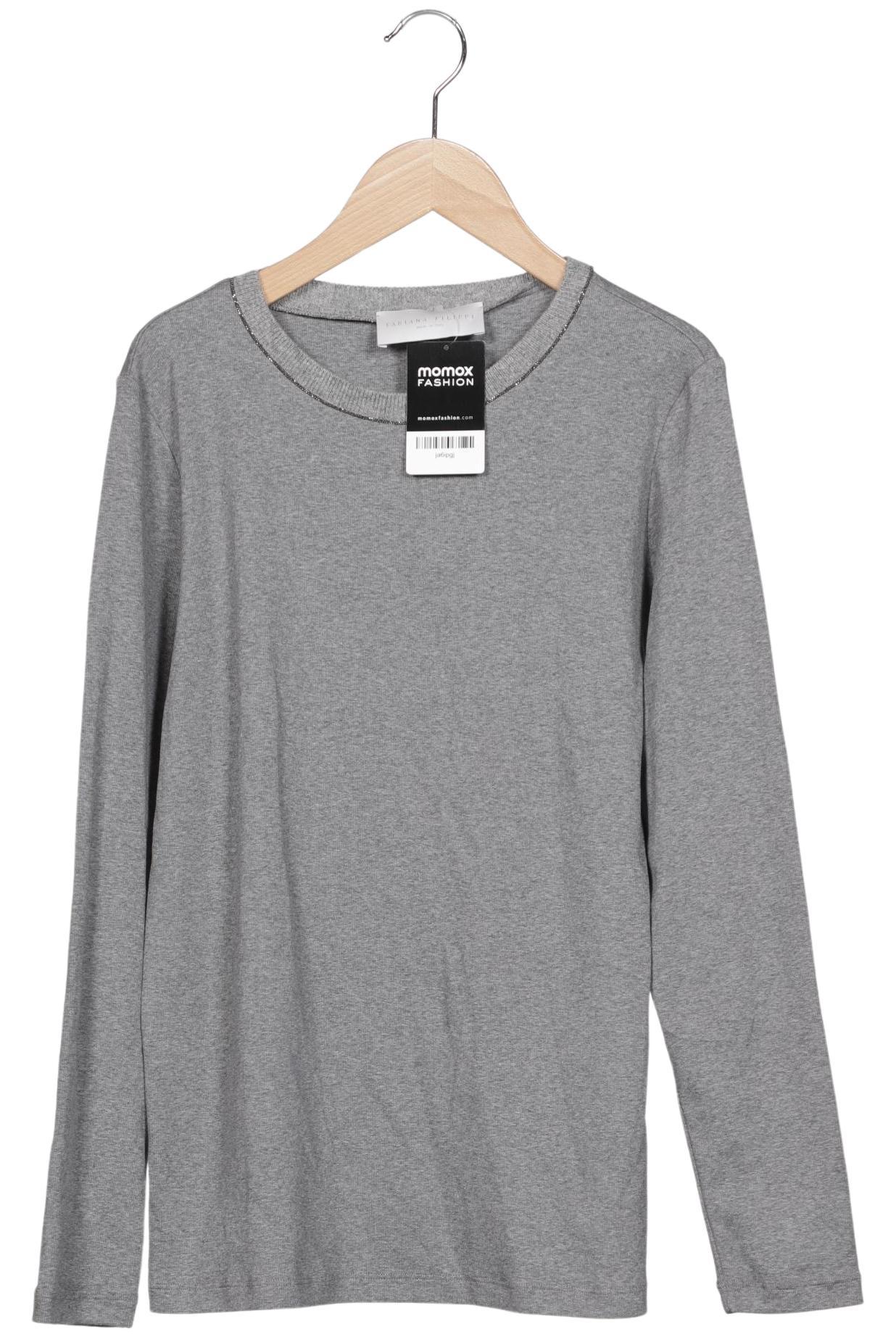 

Fabiana Filippi Damen Langarmshirt, grau, Gr. 38