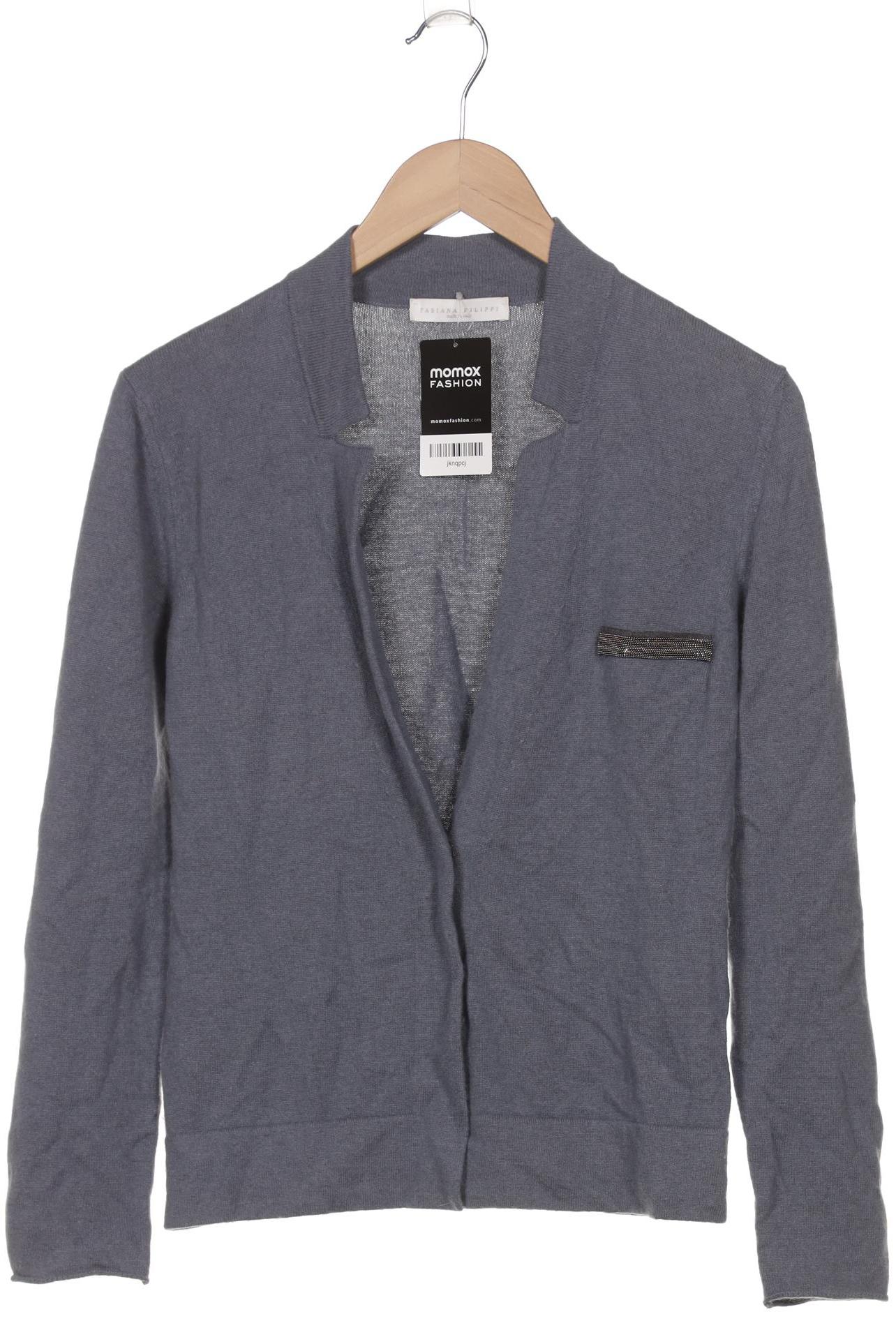 

Fabiana Filippi Damen Strickjacke, grau, Gr. 36