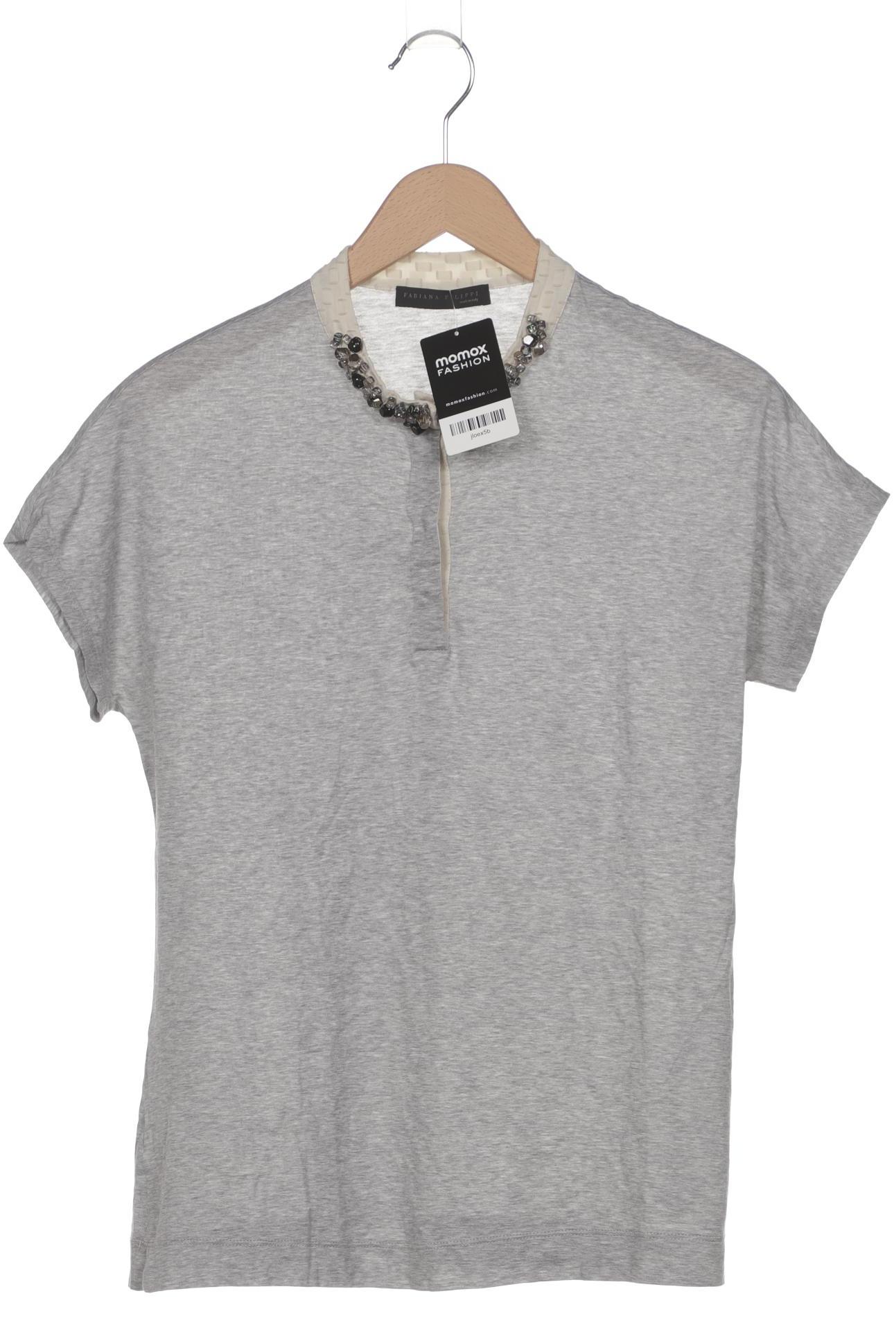 

Fabiana Filippi Damen T-Shirt, grau, Gr. 40