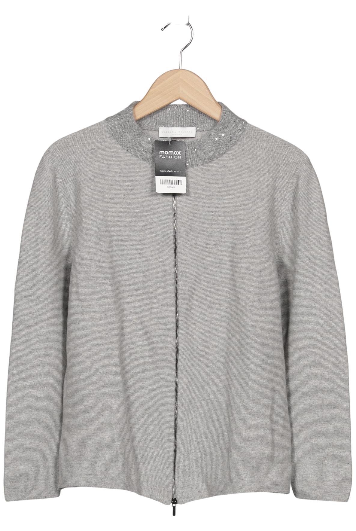 

Fabiana Filippi Damen Strickjacke, grau, Gr. 42