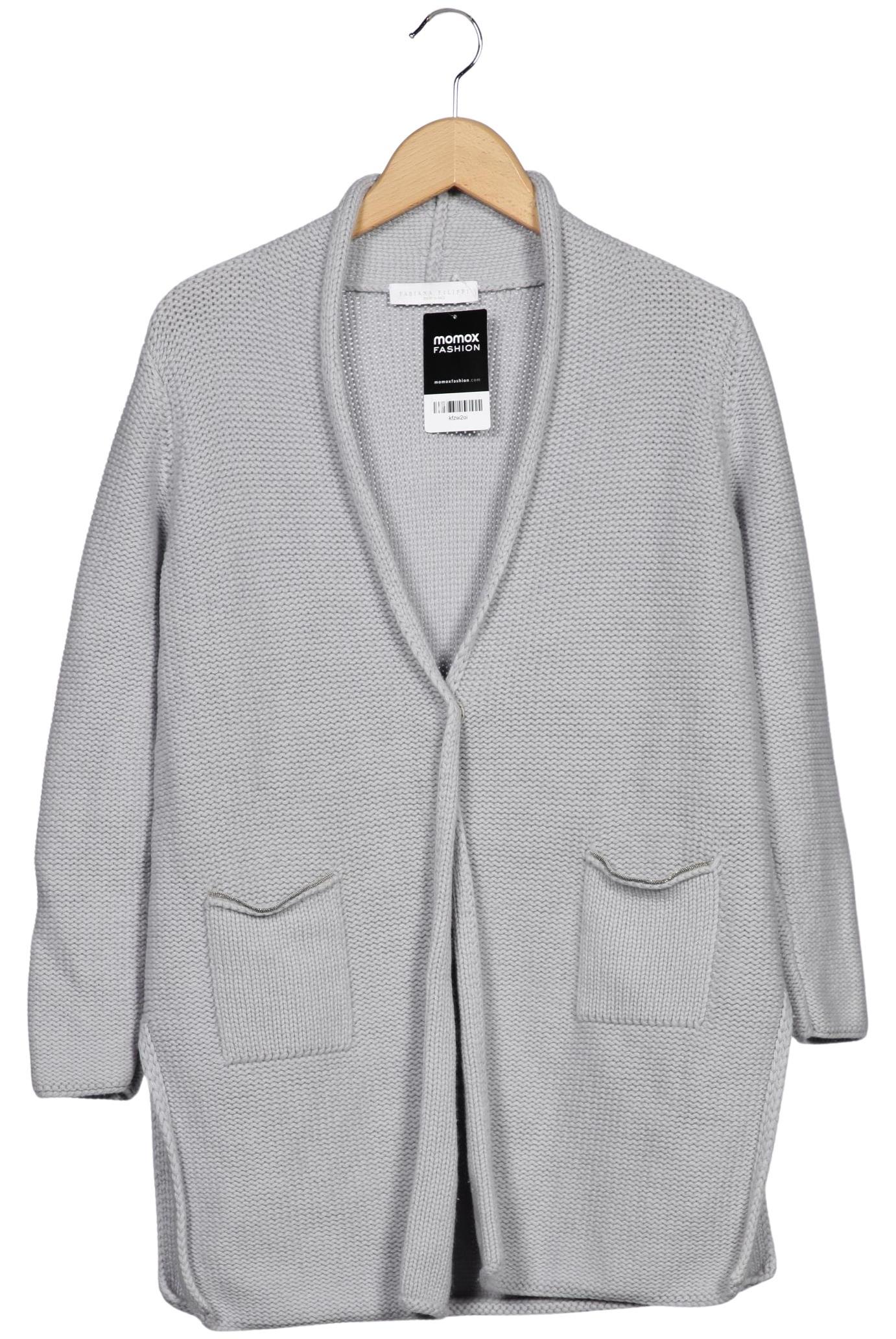 

Fabiana Filippi Damen Strickjacke, grau, Gr. 36