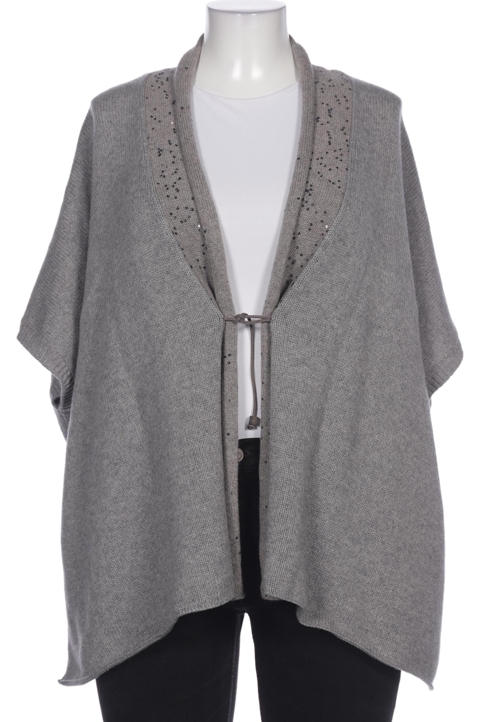 

Fabiana Filippi Damen Strickjacke, grau, Gr. 46