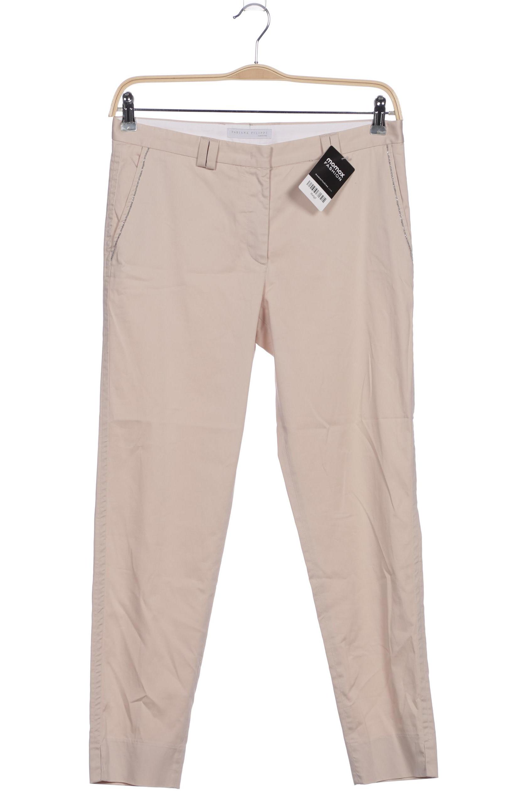 

Fabiana Filippi Damen Stoffhose, beige, Gr. 38