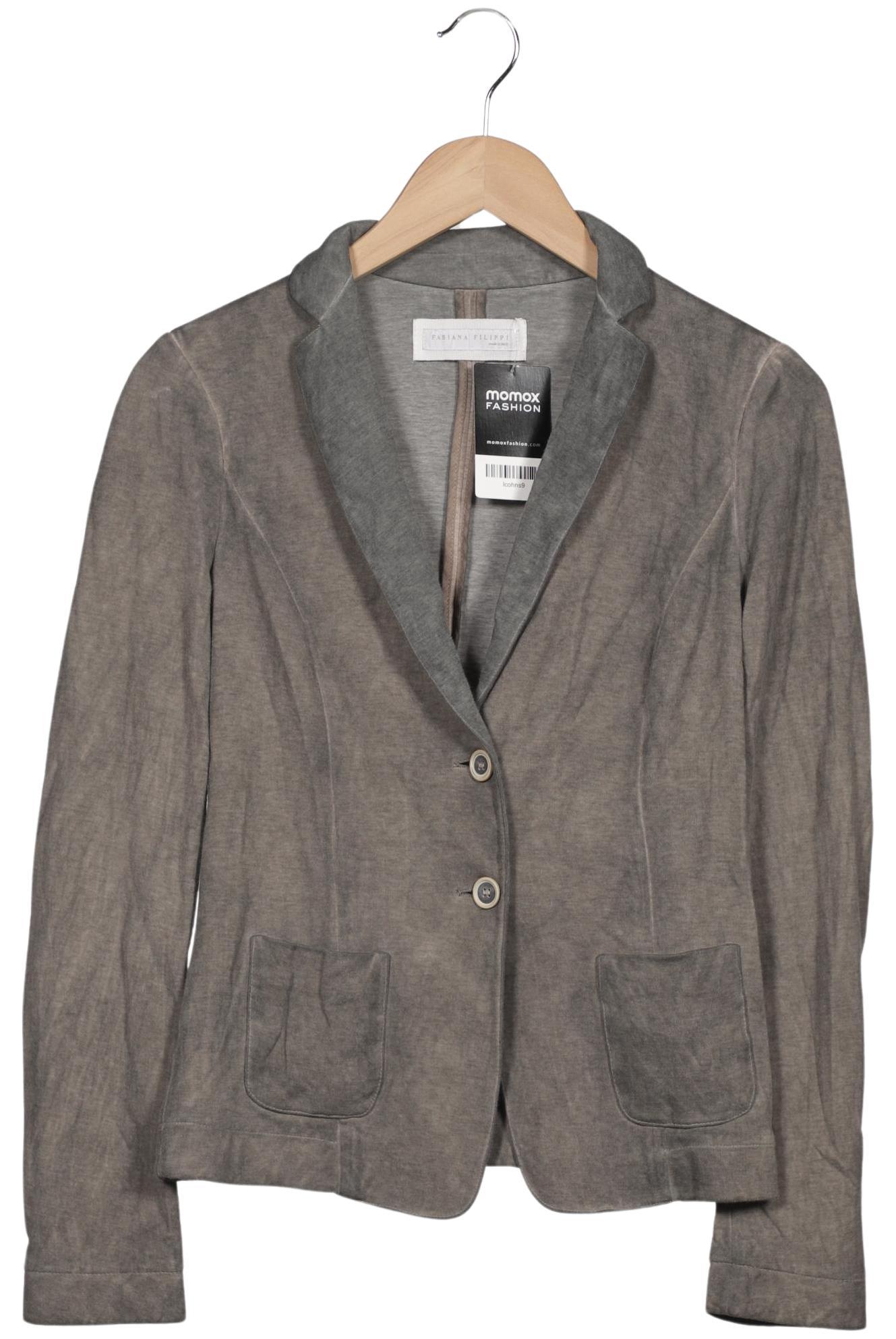 

Fabiana Filippi Damen Strickjacke, grau, Gr. 38