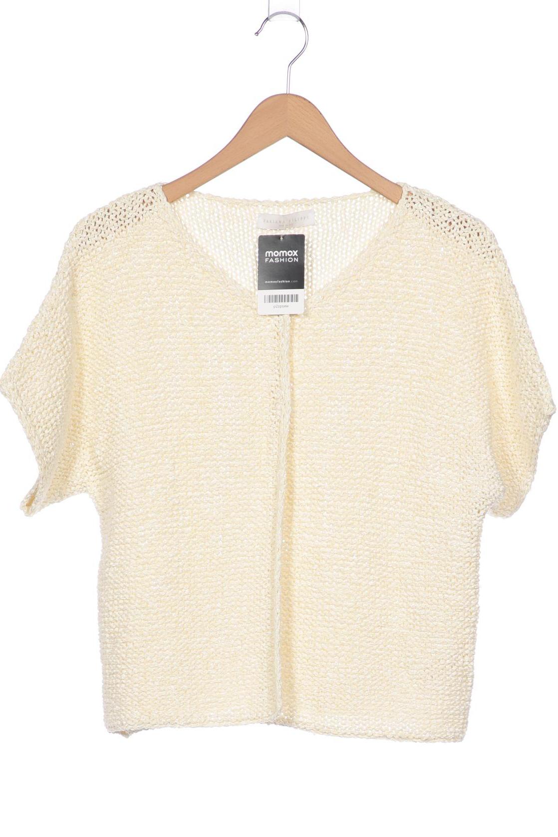 

Fabiana Filippi Damen Strickjacke, cremeweiß, Gr. 40