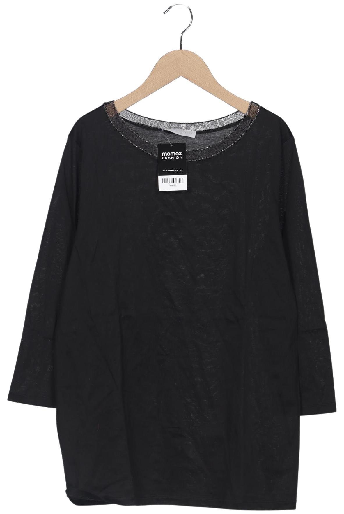 Thumbnail - Fabiana Filippi Damen Langarmshirt, schwarz, Gr. 46
