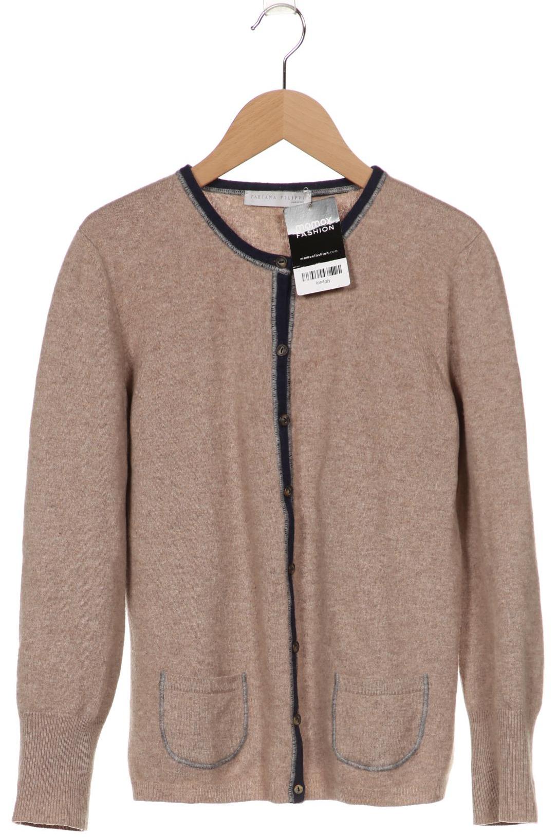 

Fabiana Filippi Damen Strickjacke, beige, Gr. 42