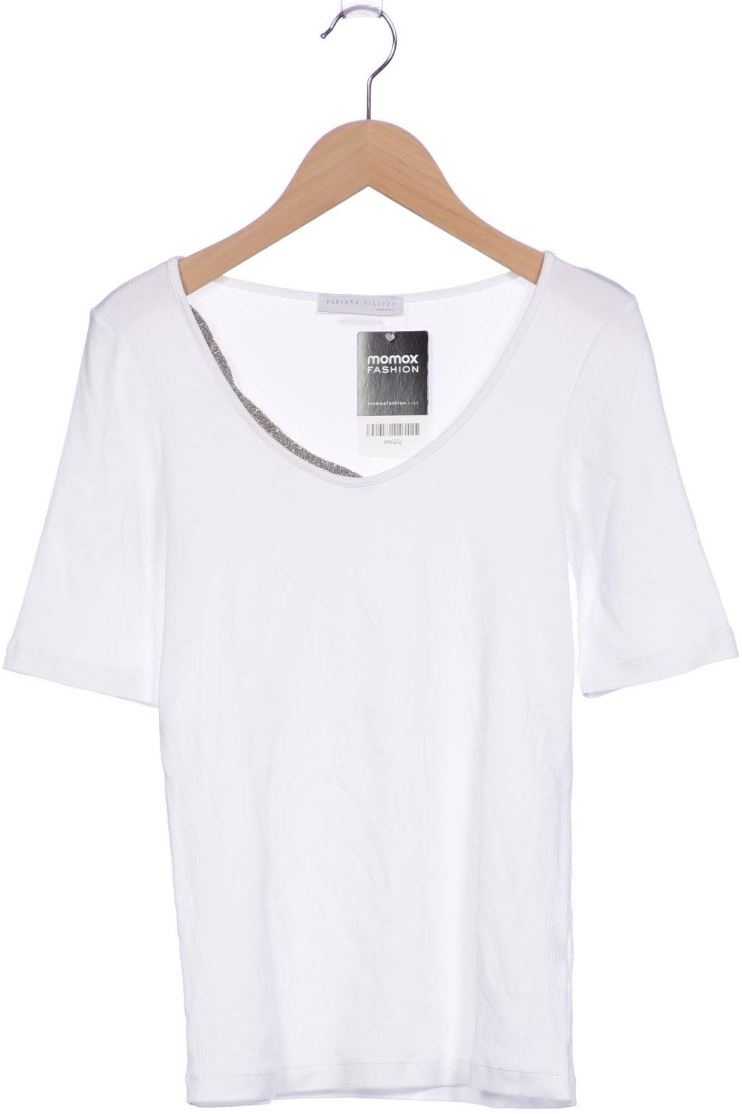 

Fabiana Filippi Damen T-Shirt, weiß, Gr. 34