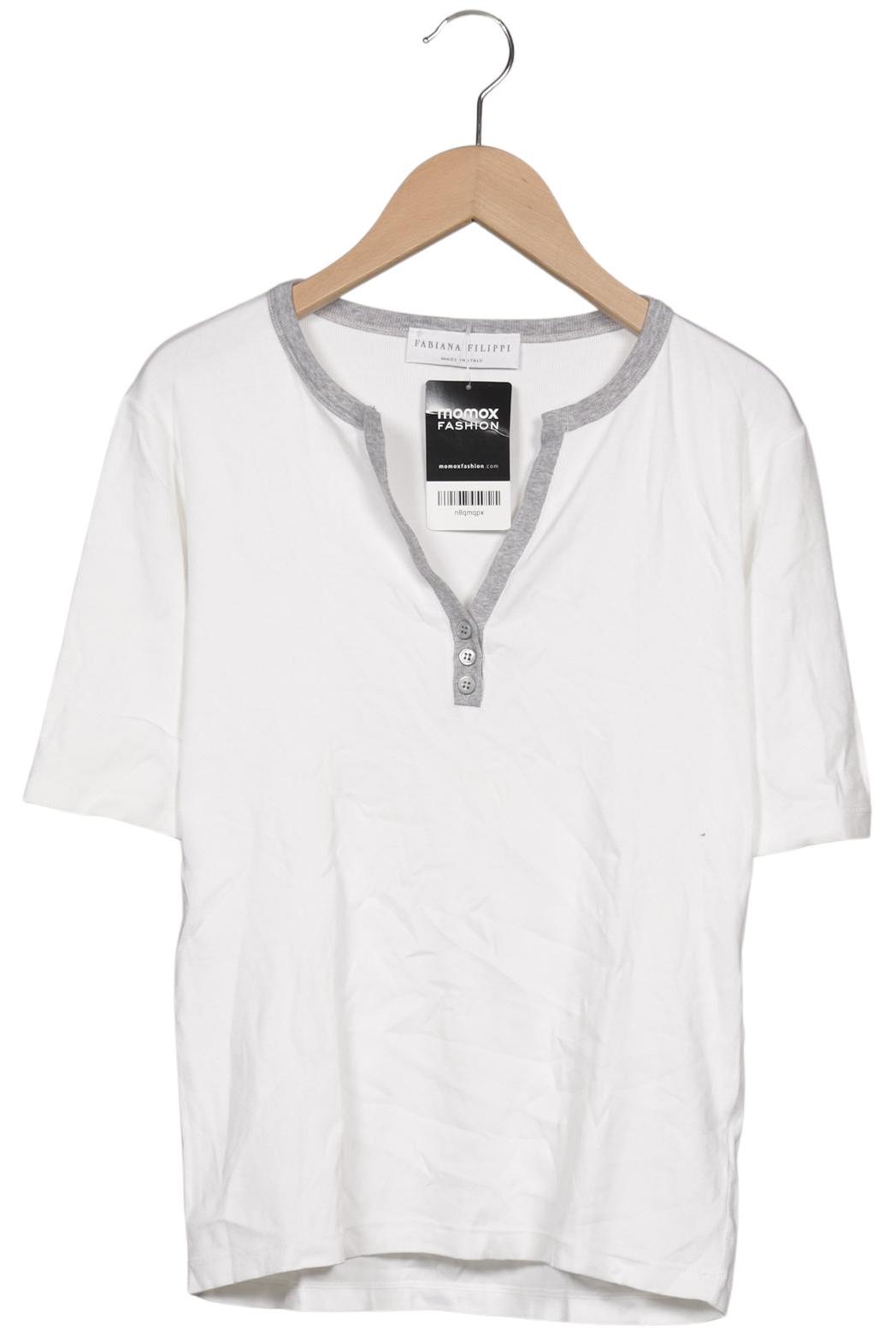 

Fabiana Filippi Damen T-Shirt, weiß, Gr. 36