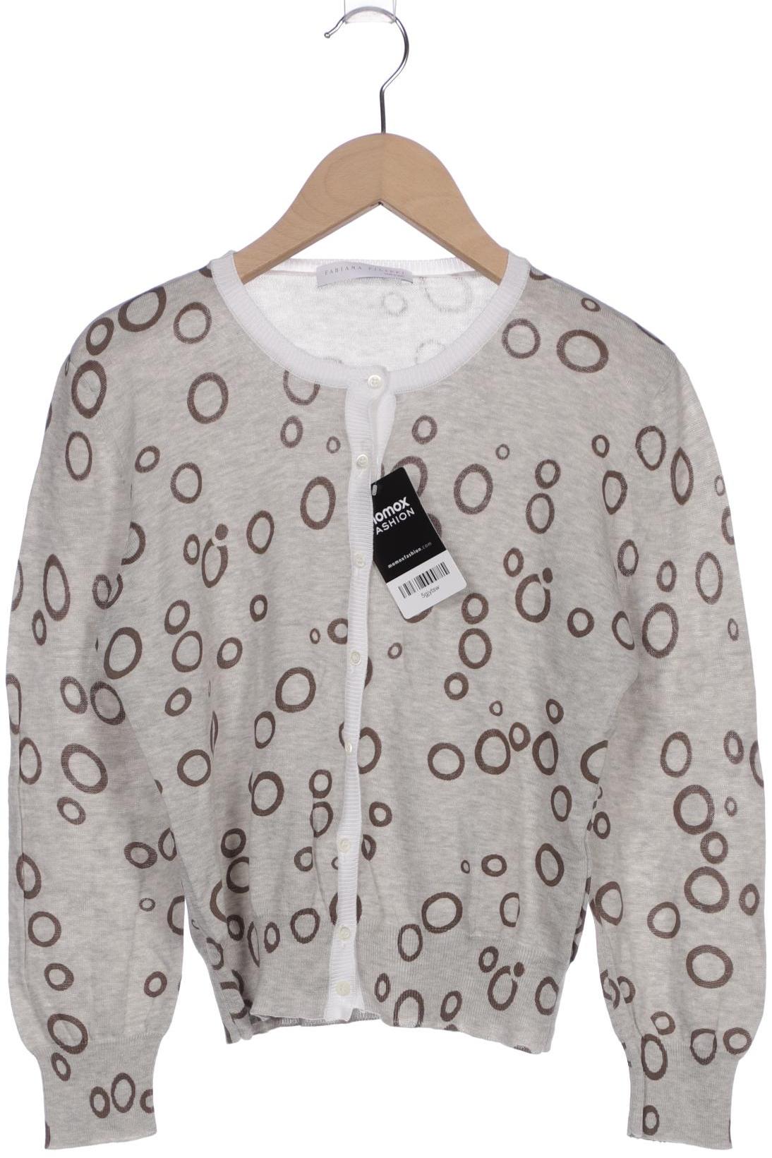 

Fabiana Filippi Damen Strickjacke, grau, Gr. 44