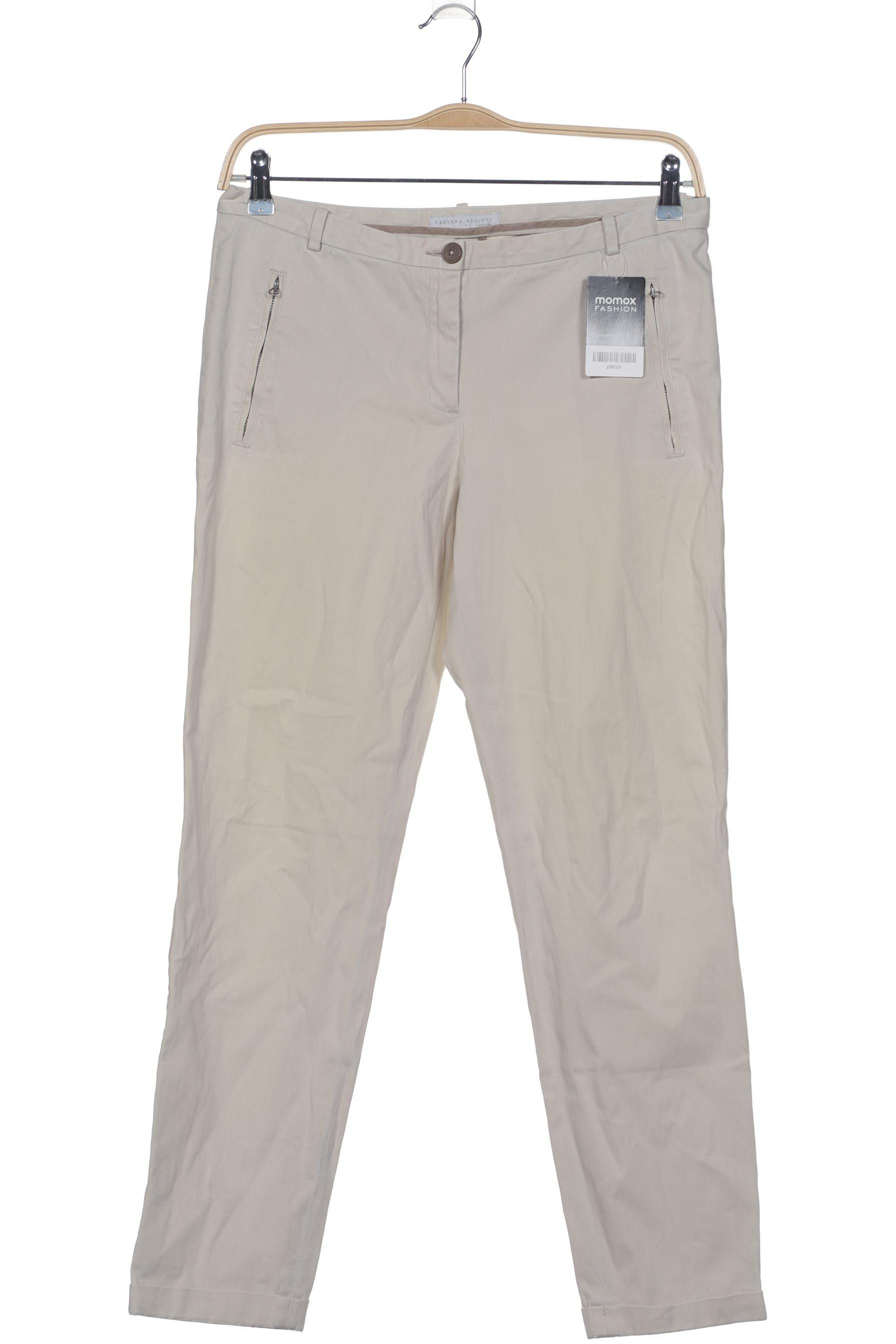 

Fabiana Filippi Damen Stoffhose, beige, Gr. 40