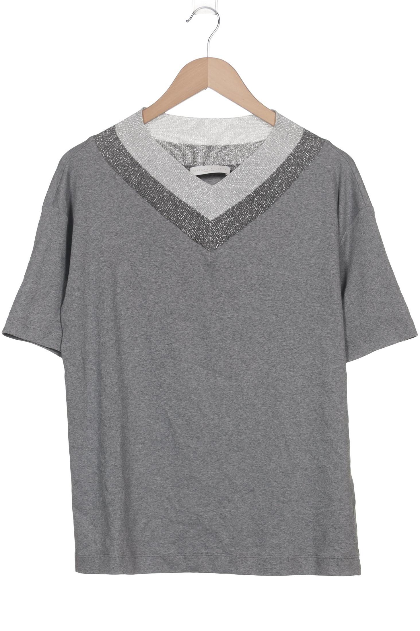 

Fabiana Filippi Damen T-Shirt, grau, Gr. 48