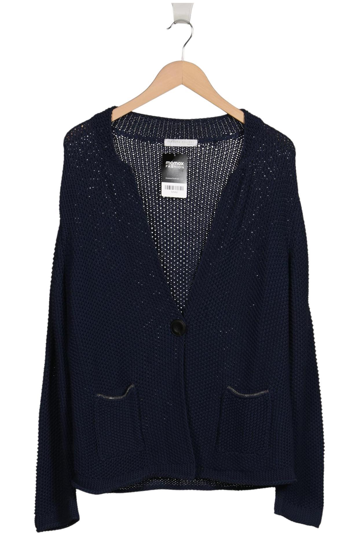 

Fabiana Filippi Damen Strickjacke, marineblau, Gr. 42