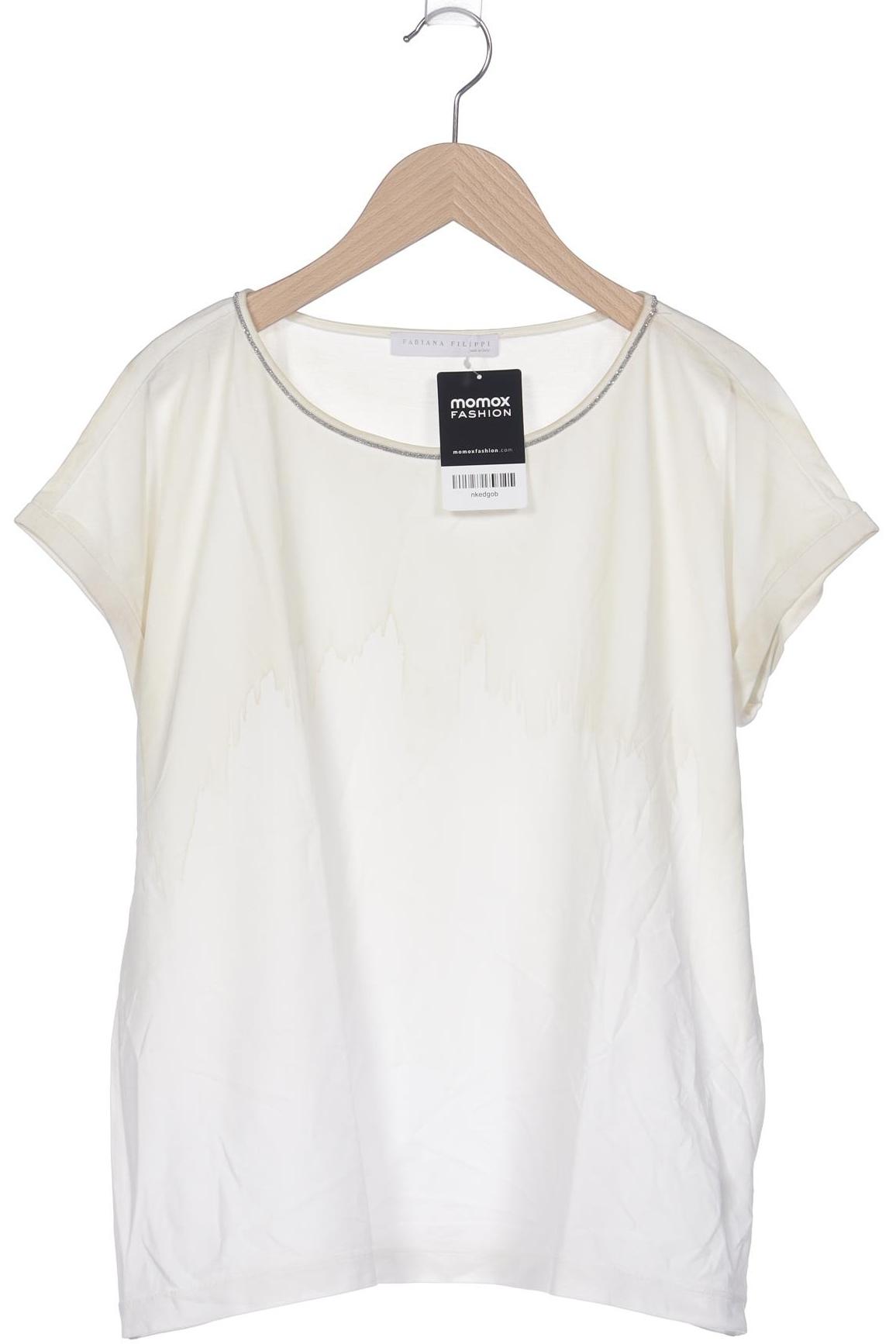 

Fabiana Filippi Damen T-Shirt, cremeweiß, Gr. 38