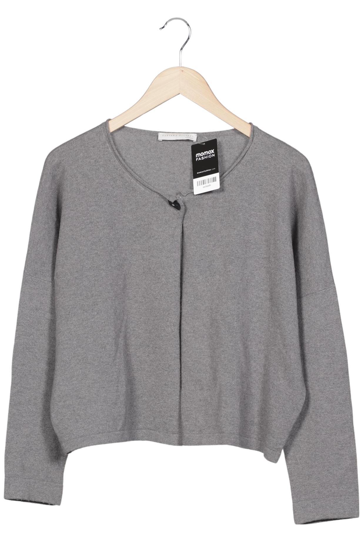 

Fabiana Filippi Damen Strickjacke, grau, Gr. 40