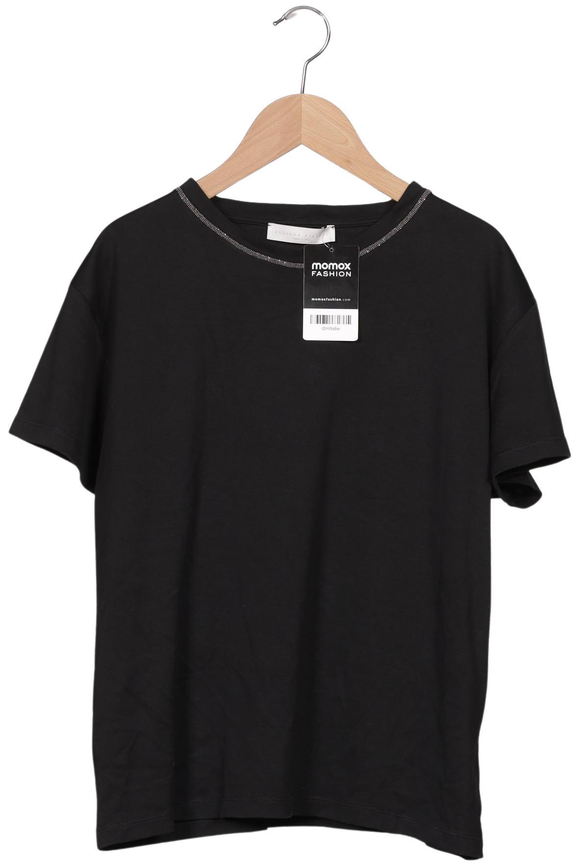 

Fabiana Filippi Damen T-Shirt, schwarz, Gr. 40