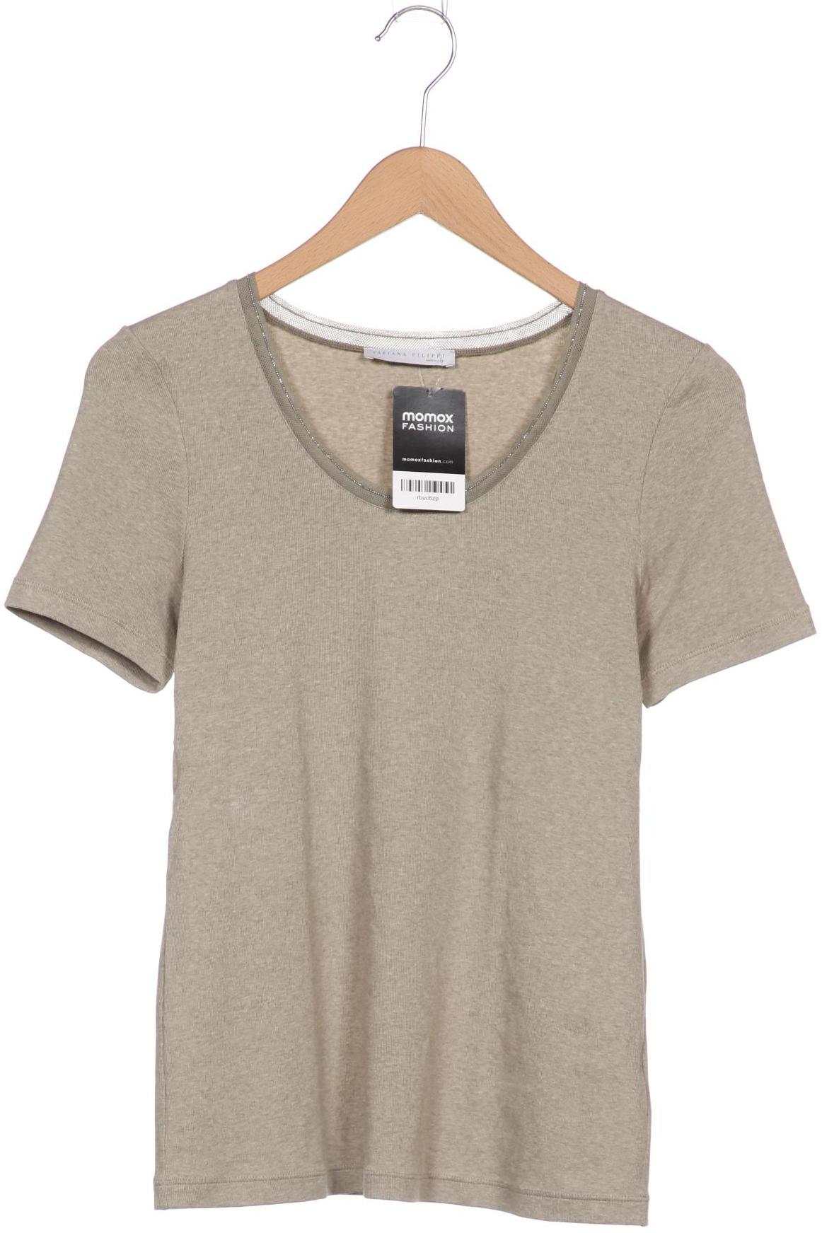 

Fabiana Filippi Damen T-Shirt, beige, Gr. 42