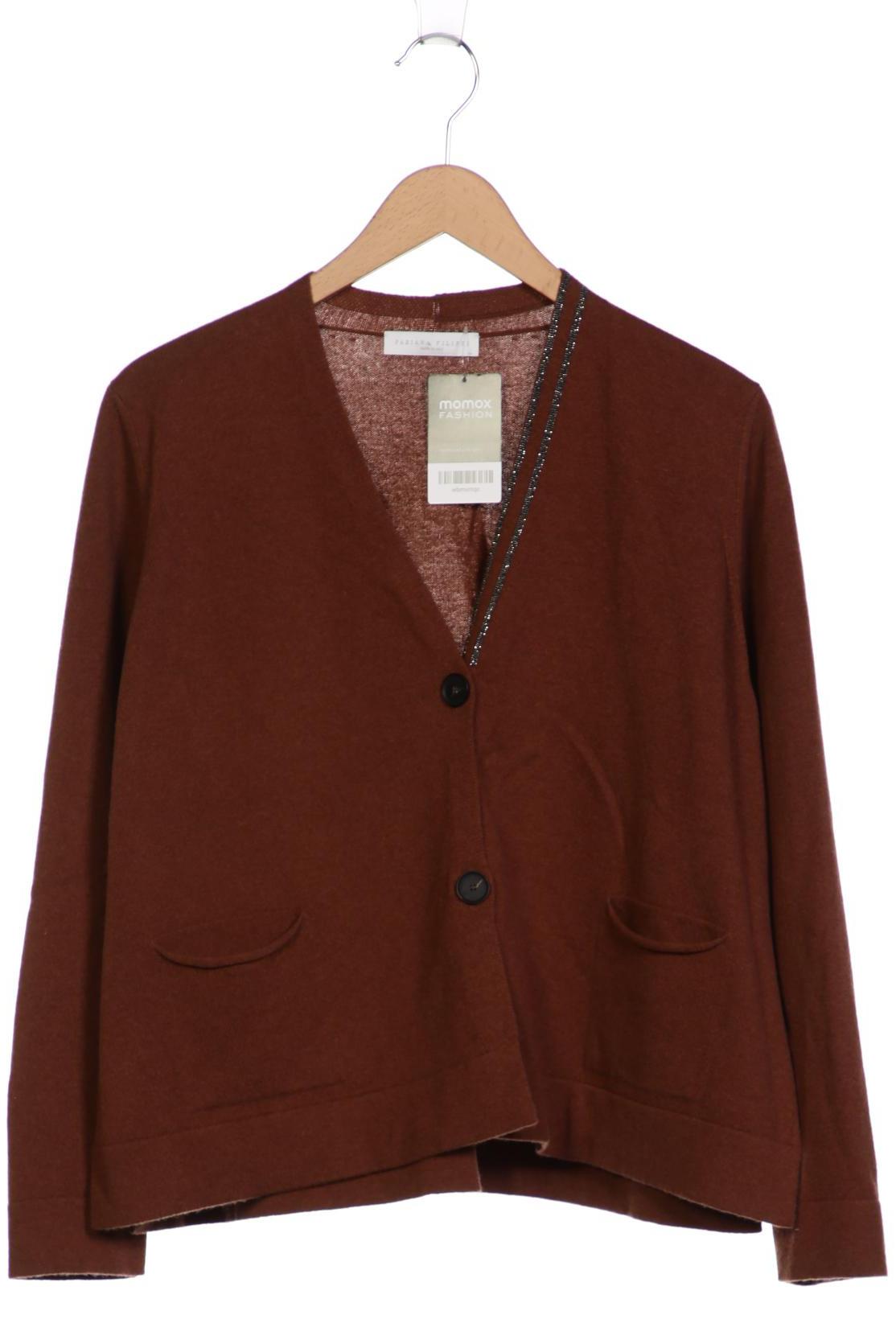 

Fabiana Filippi Damen Strickjacke, braun, Gr. 42