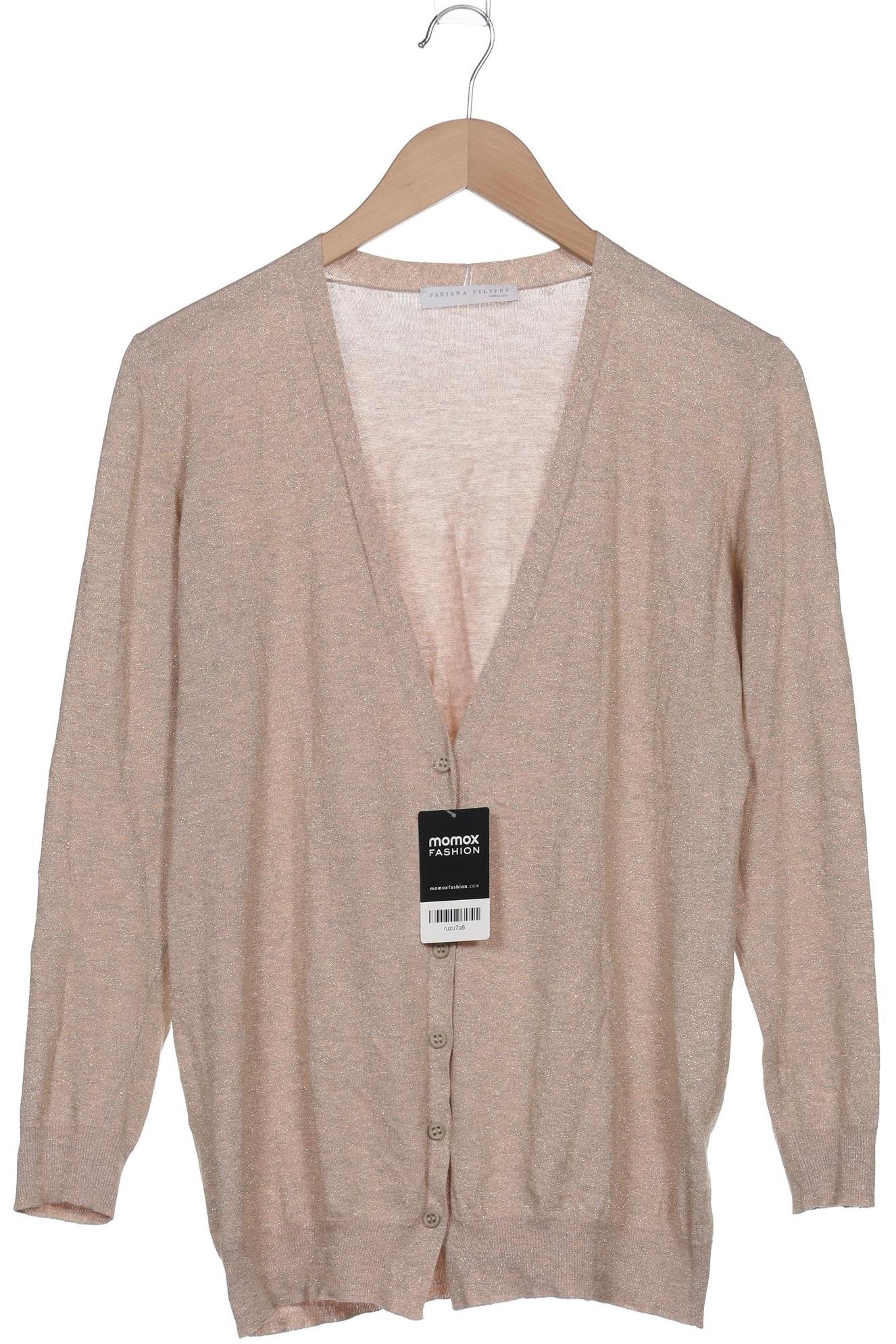 

Fabiana Filippi Damen Strickjacke, beige, Gr. 38