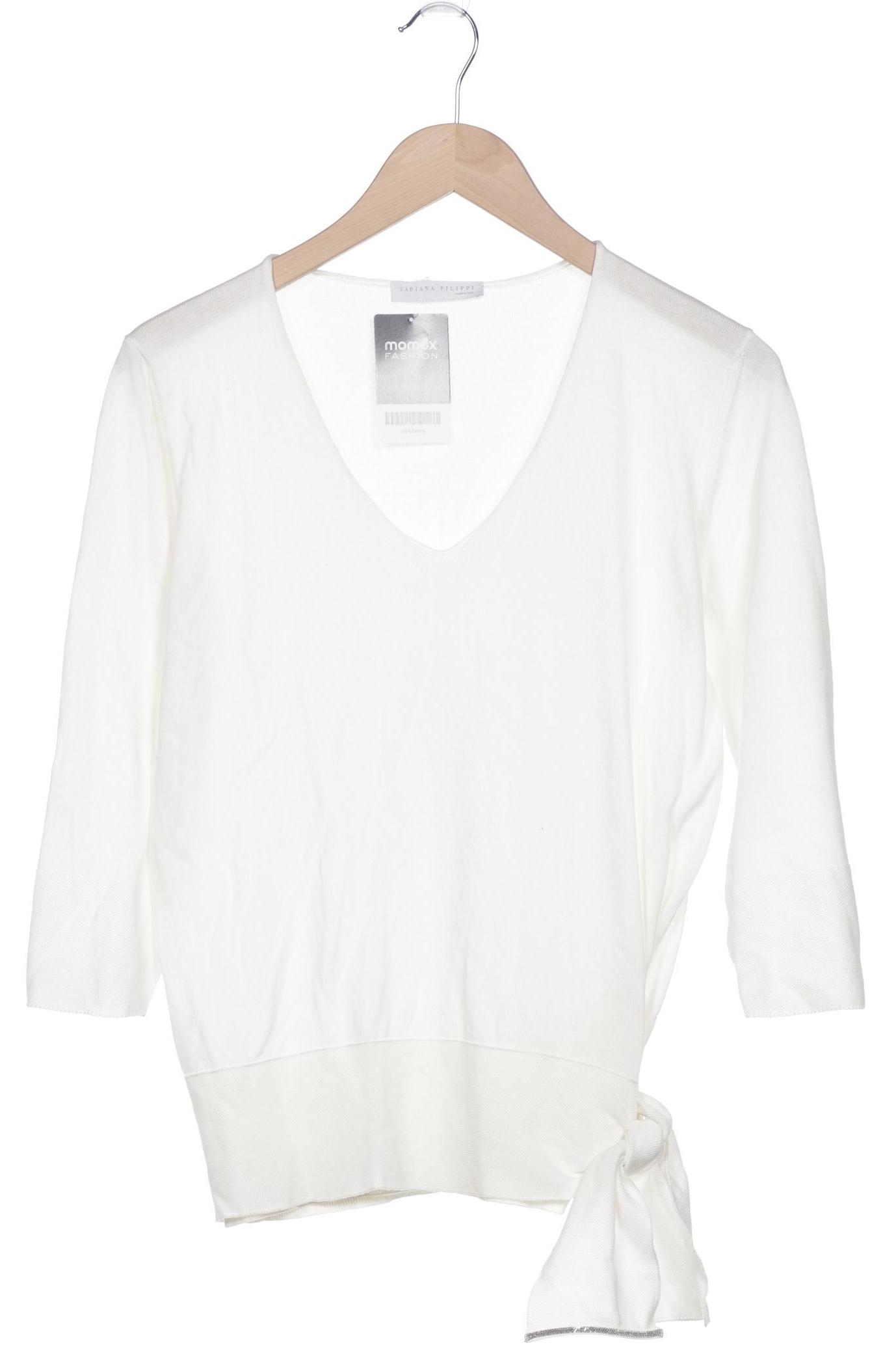 

Fabiana Filippi Damen Pullover, cremeweiß