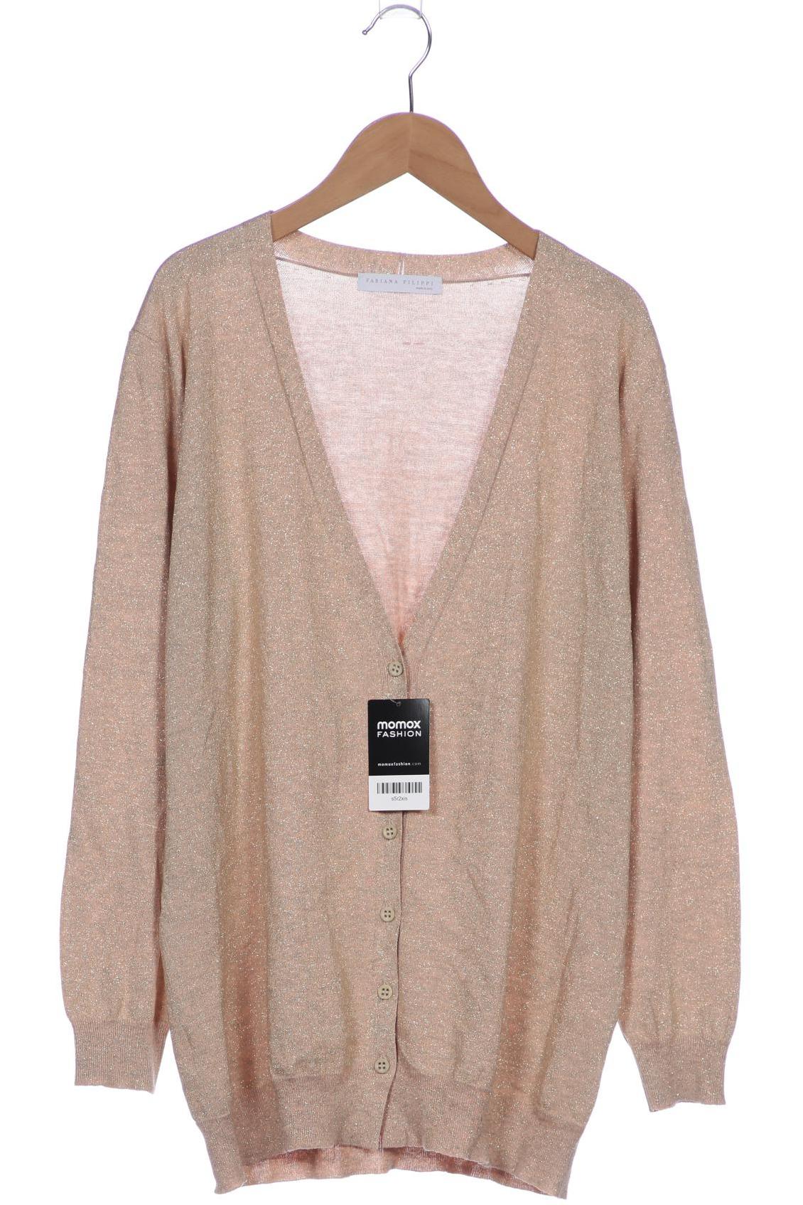 

Fabiana Filippi Damen Strickjacke, gold, Gr. 42