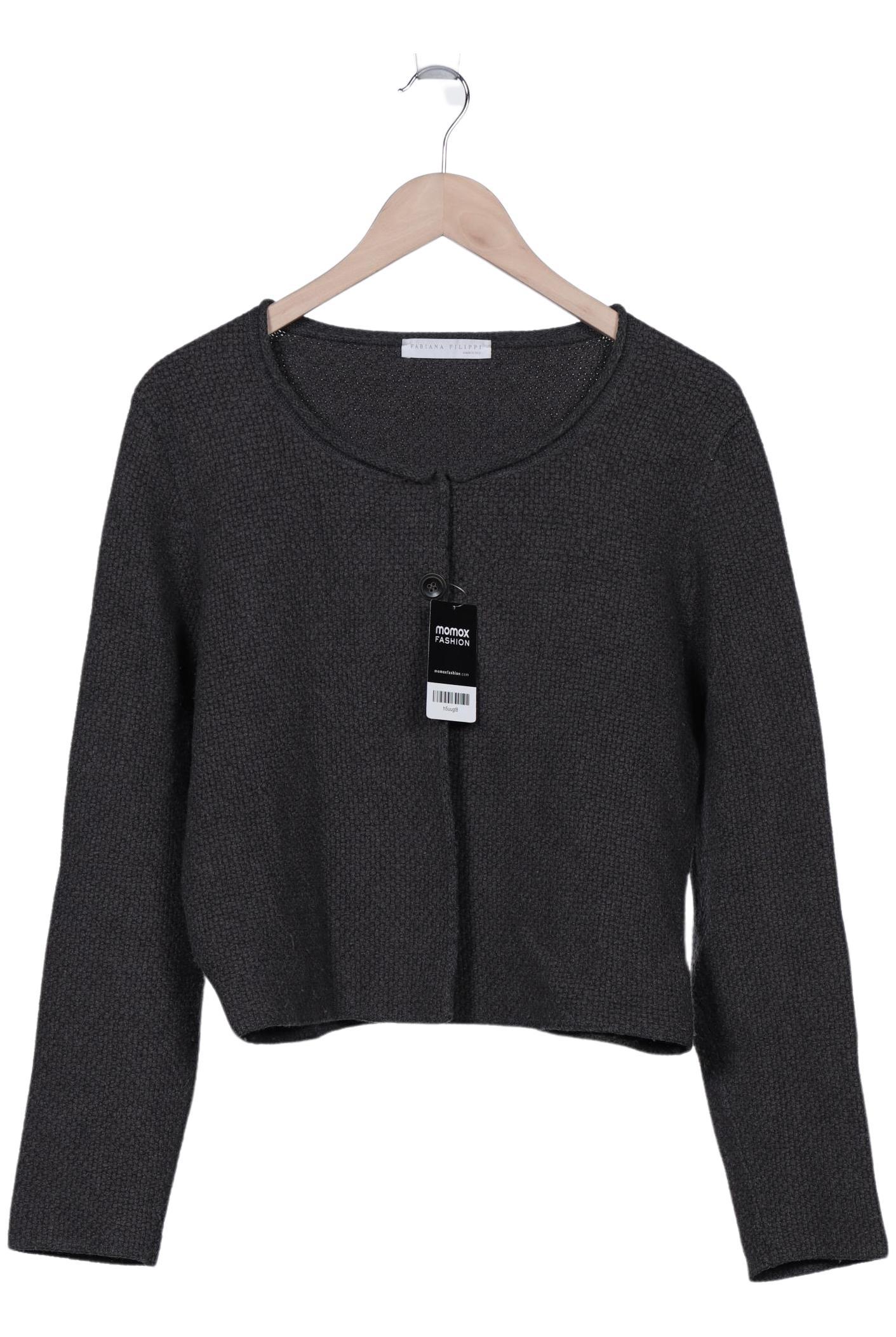 

Fabiana Filippi Damen Strickjacke, grau, Gr. 42