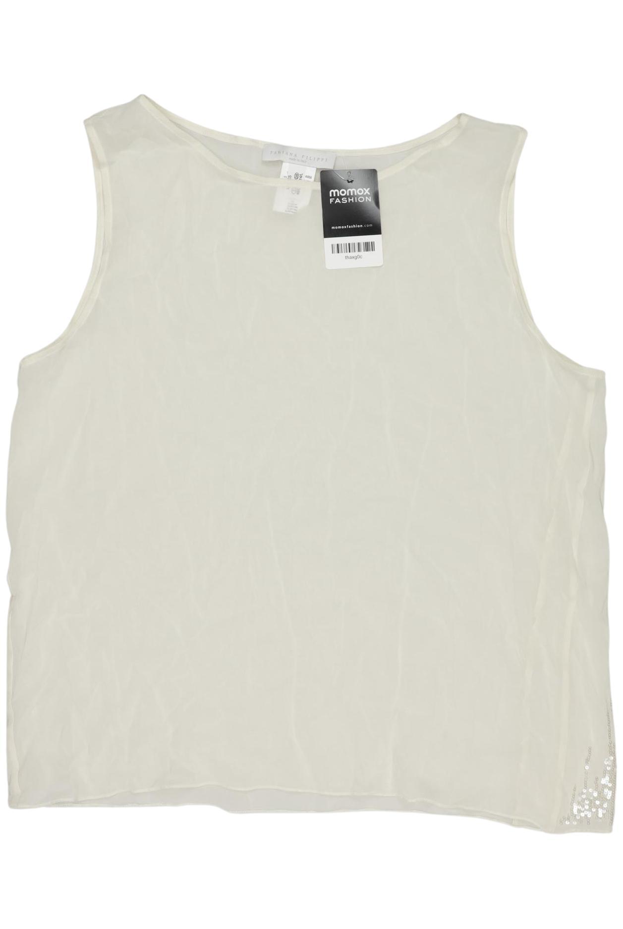 

Fabiana Filippi Damen Top, cremeweiß, Gr. 40