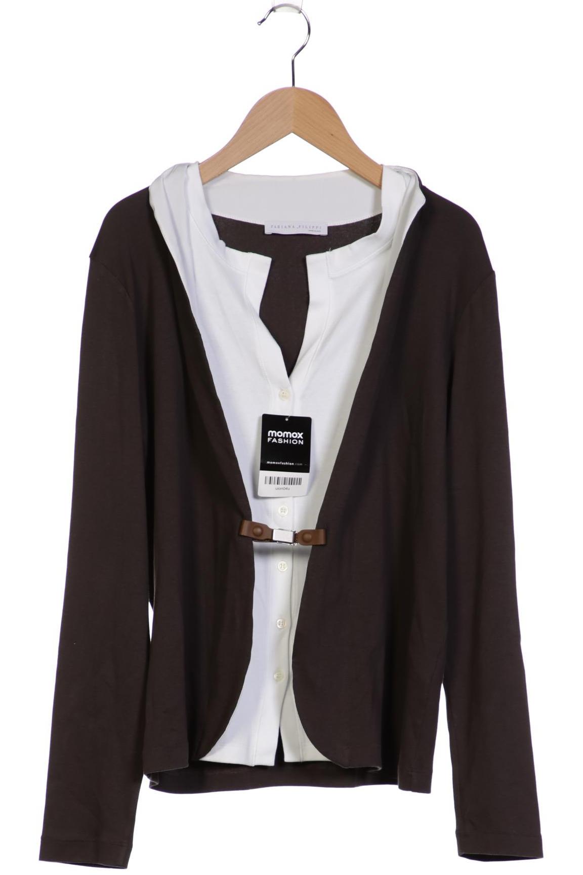 

Fabiana Filippi Damen Strickjacke, grau, Gr. 38