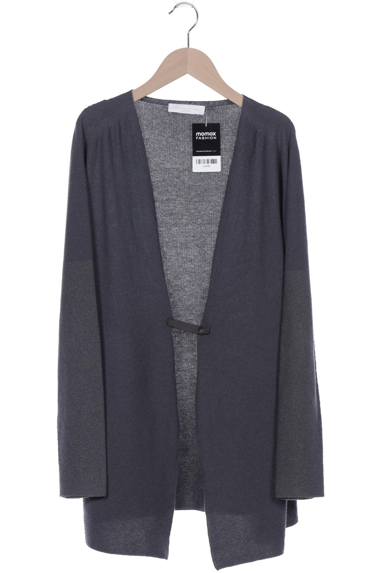 

Fabiana Filippi Damen Strickjacke, grau, Gr. 46