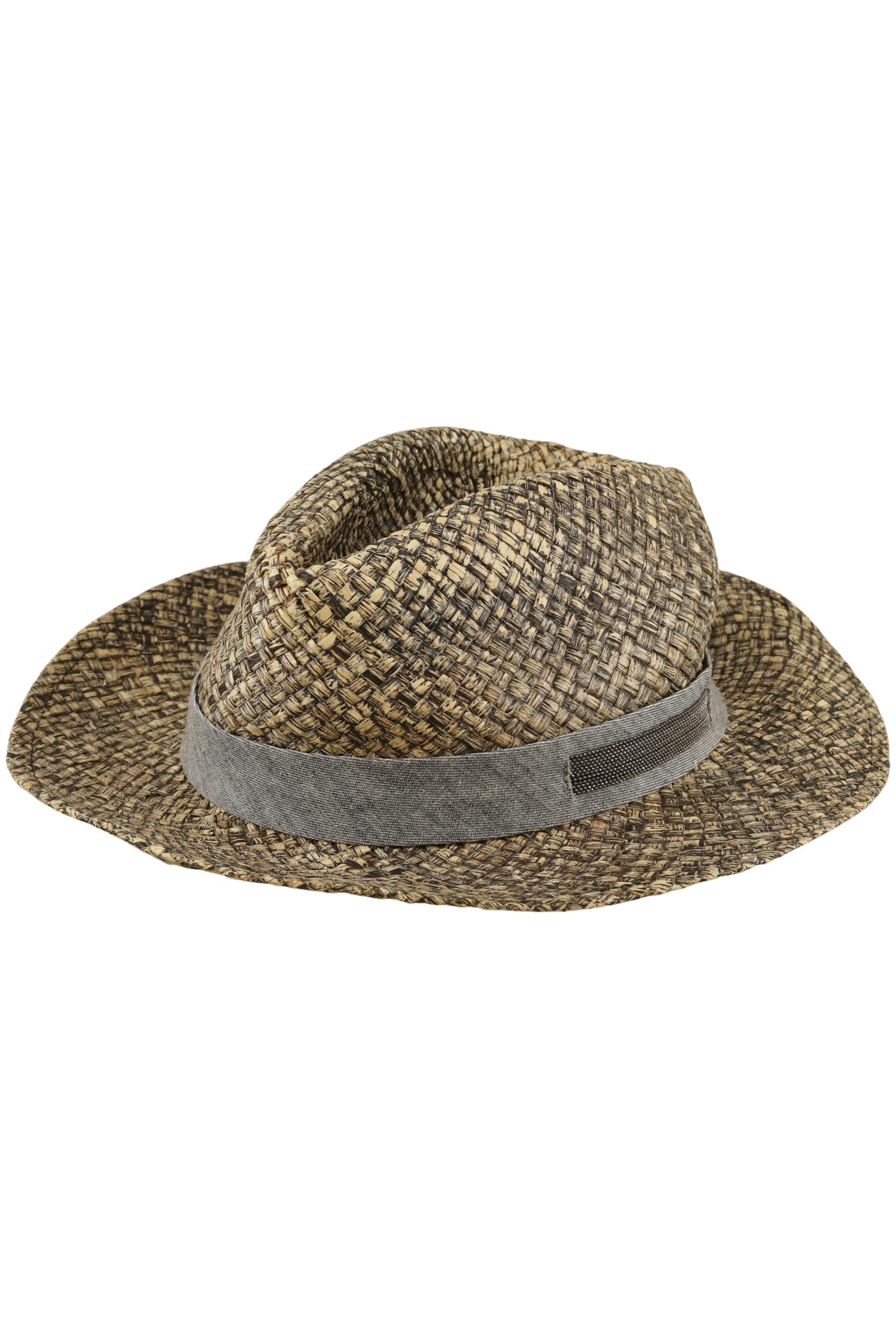 

Fabiana Filippi Damen Hut/Mütze, beige, Gr. 56