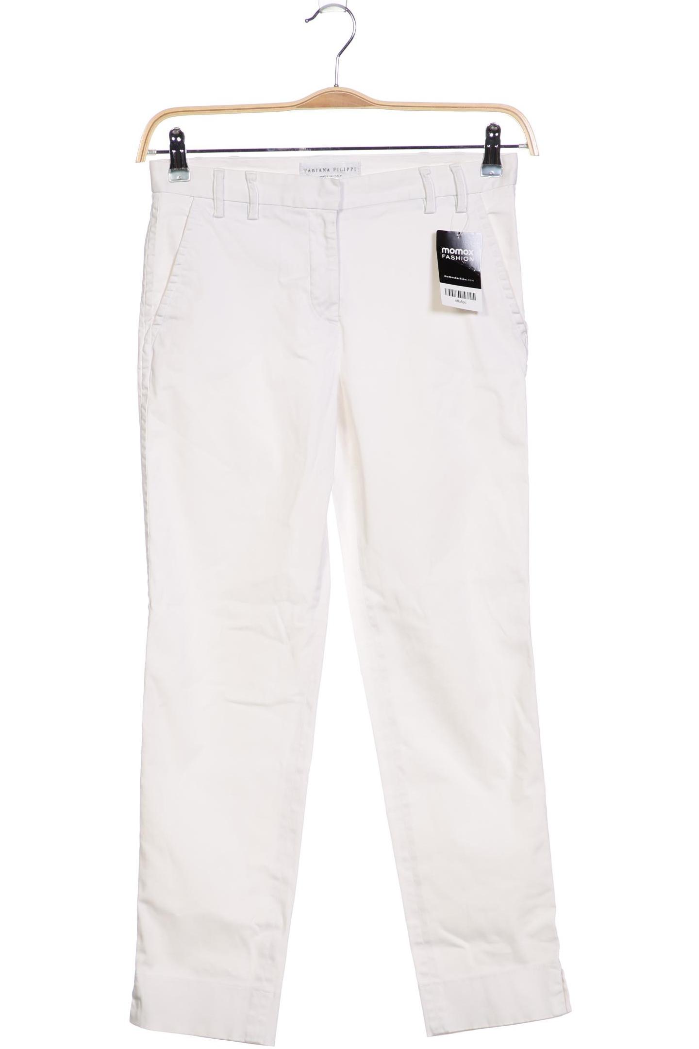 

Fabiana Filippi Damen Stoffhose, weiß, Gr. 36
