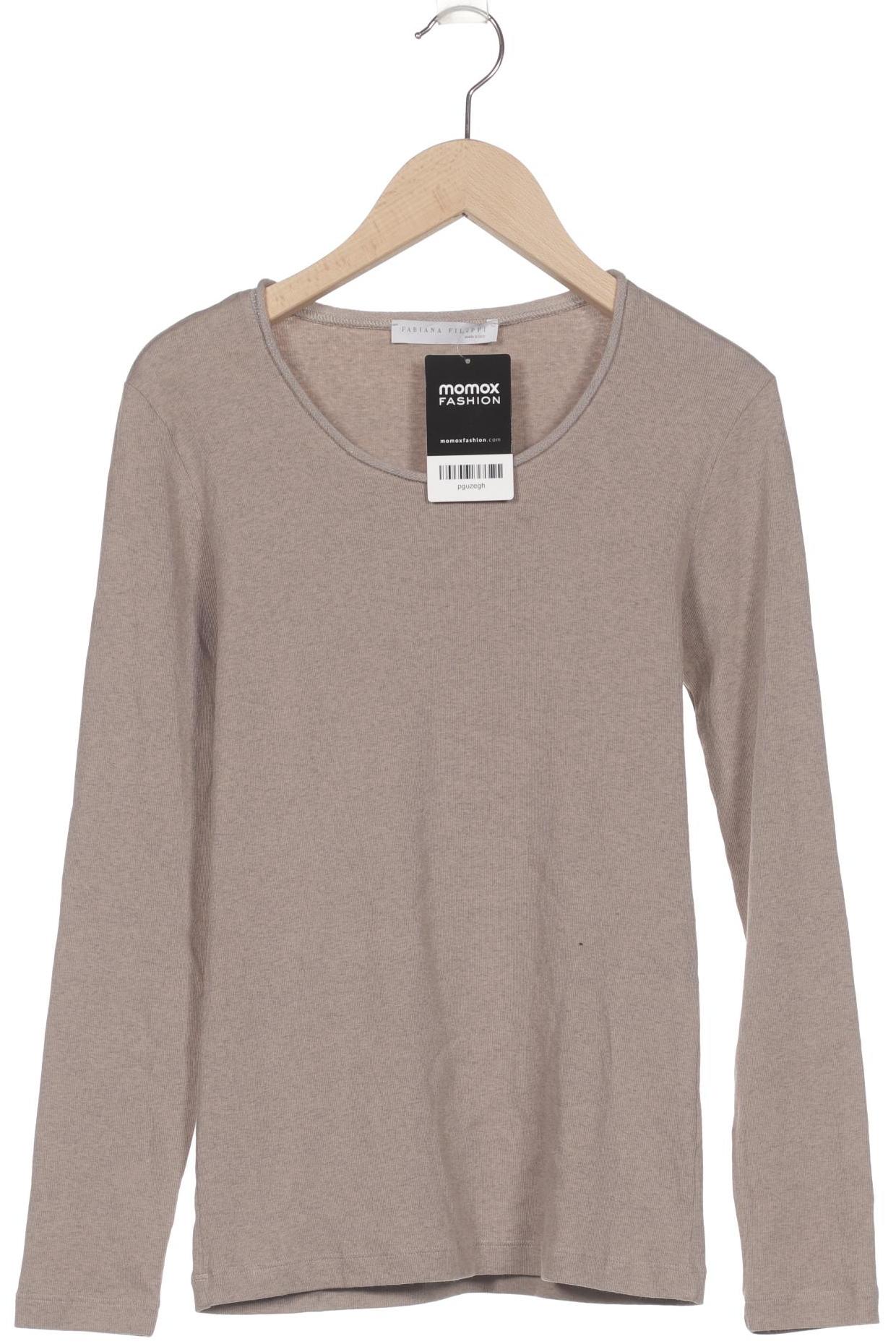 

Fabiana Filippi Damen Langarmshirt, braun, Gr. 32