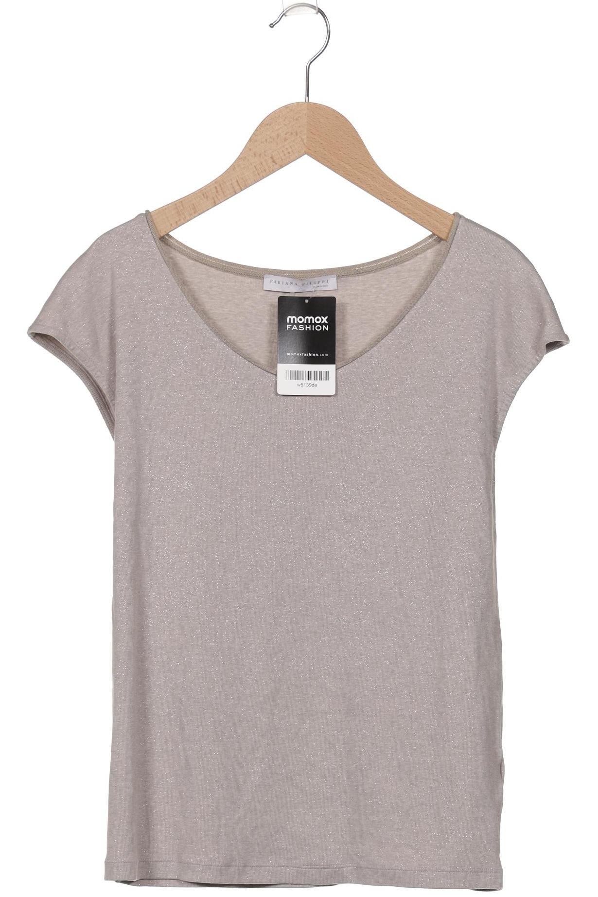 

Fabiana Filippi Damen T-Shirt, grau, Gr. 40