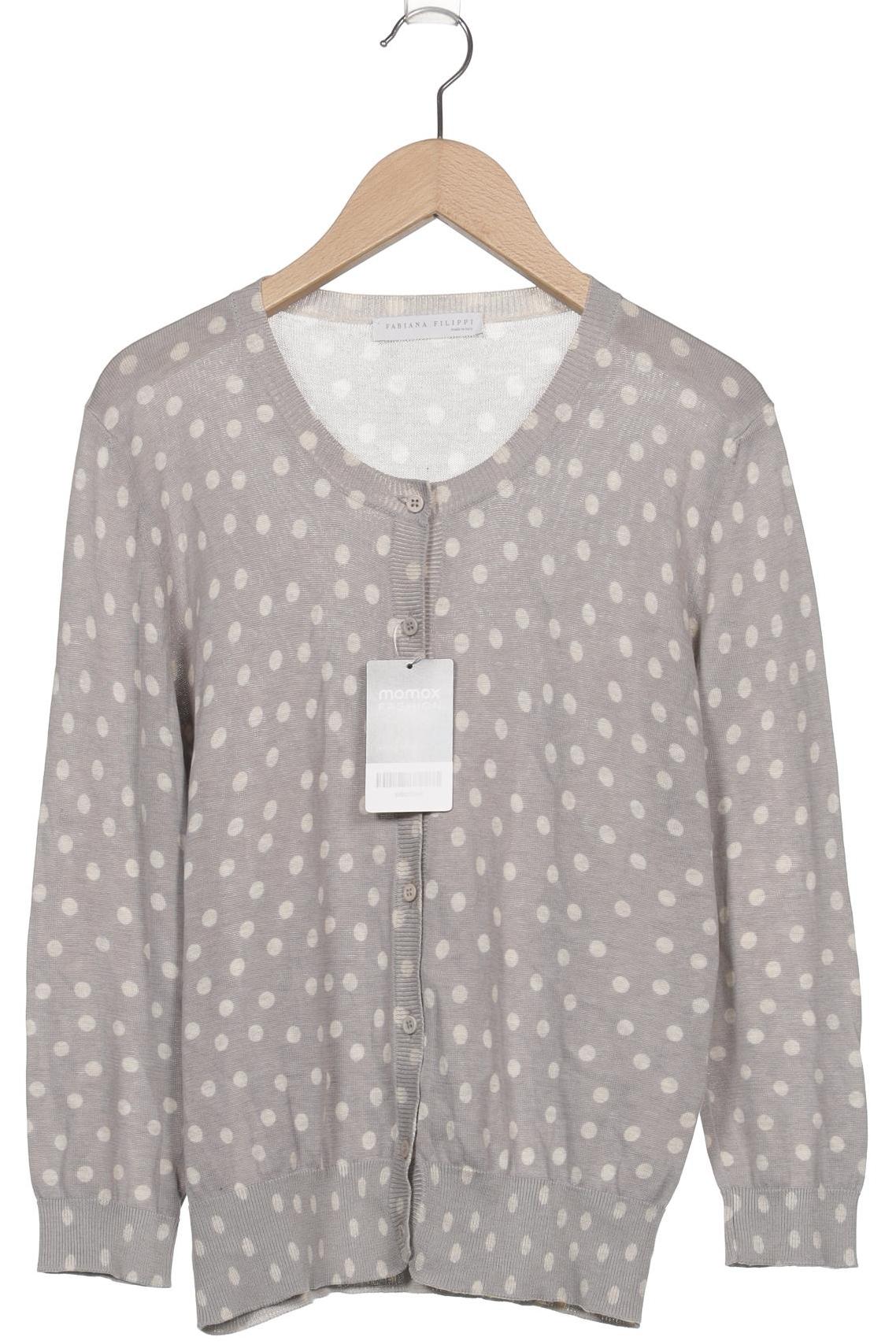 

Fabiana Filippi Damen Strickjacke, grau, Gr. 38