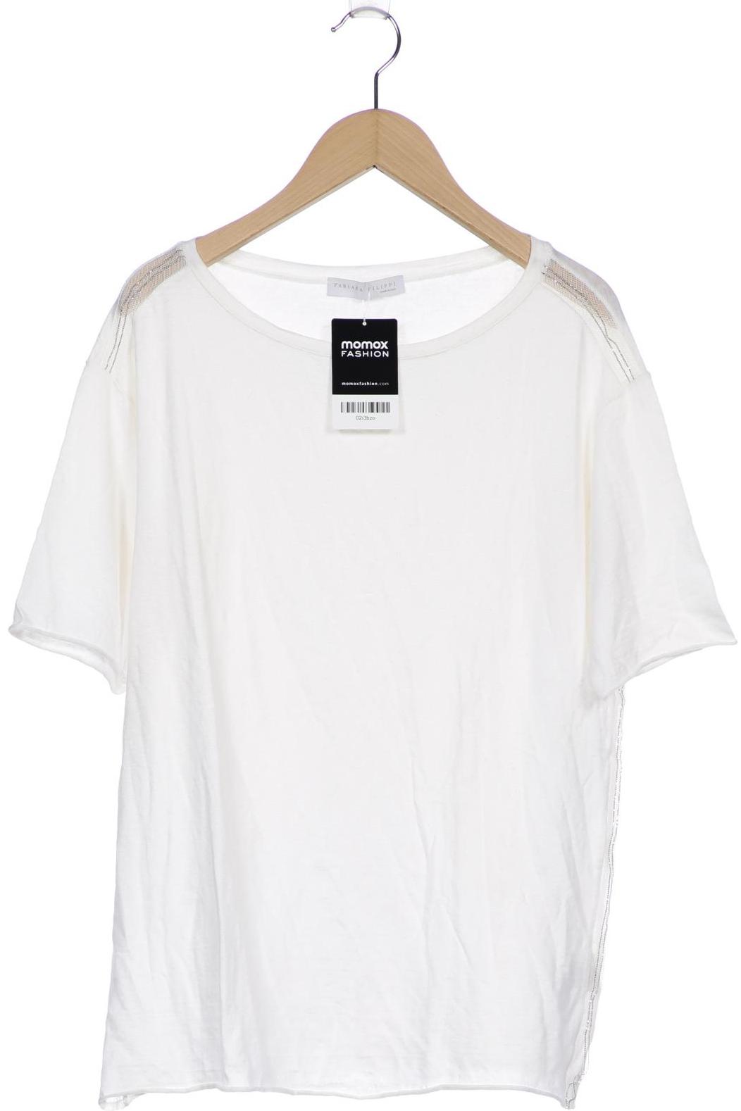 

Fabiana Filippi Damen T-Shirt, cremeweiß
