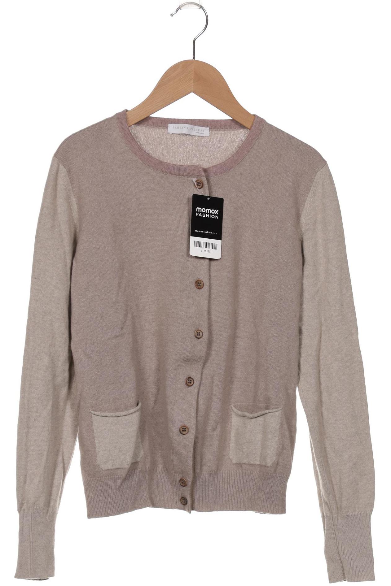 

Fabiana Filippi Damen Strickjacke, grau, Gr. 40