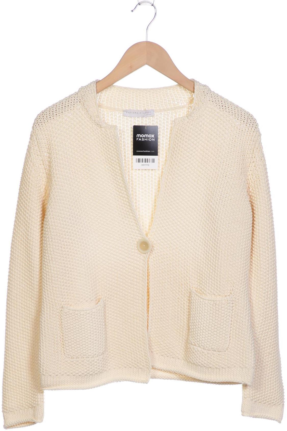 

Fabiana Filippi Damen Strickjacke, cremeweiß
