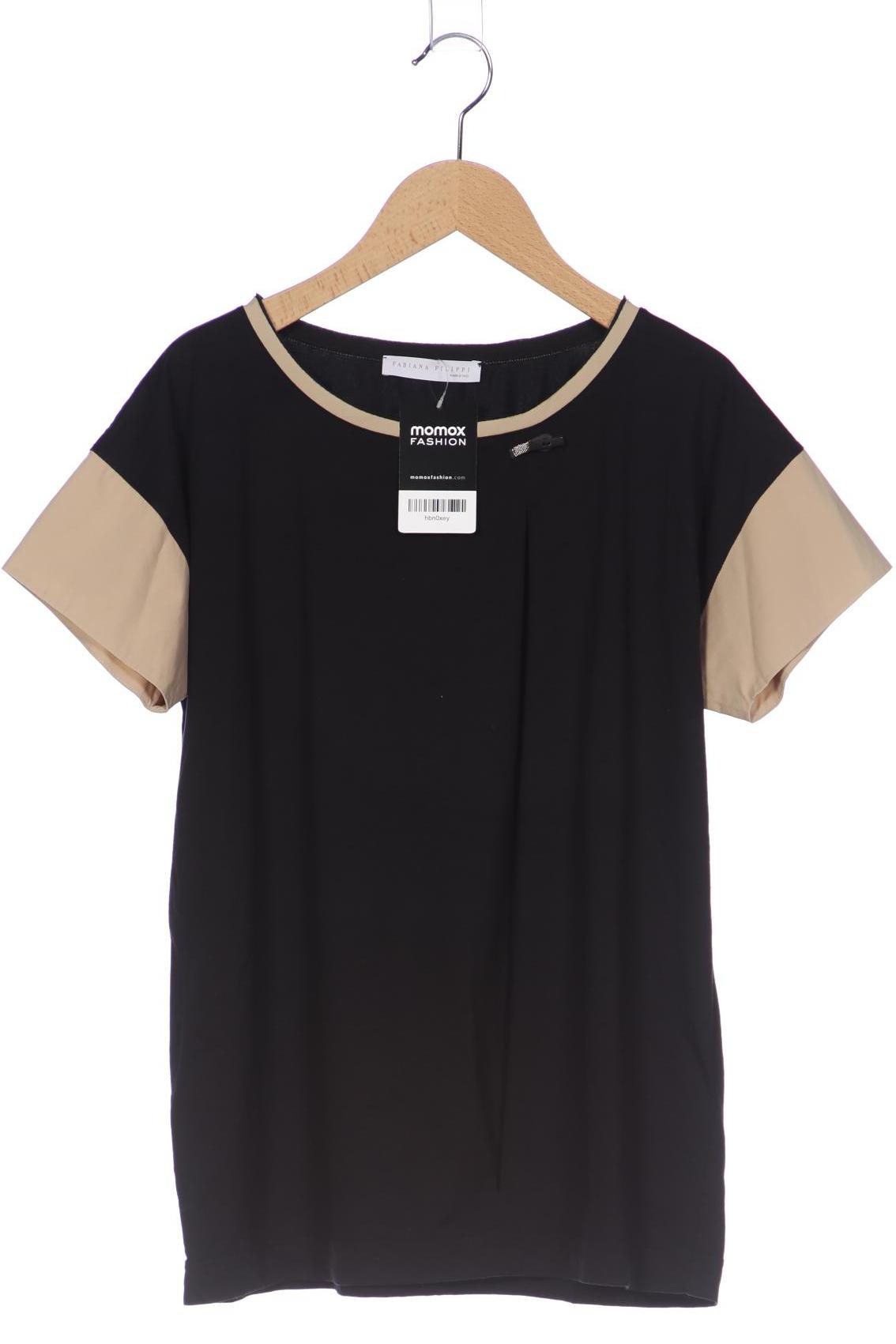 

Fabiana Filippi Damen T-Shirt, schwarz, Gr. 38