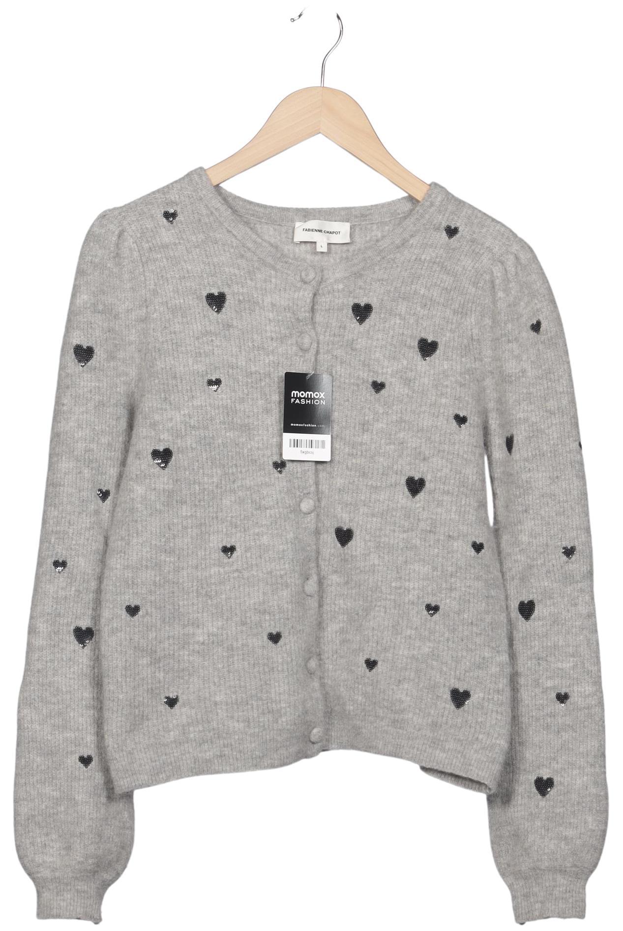 

Fabienne Chapot Damen Strickjacke, grau, Gr. 42