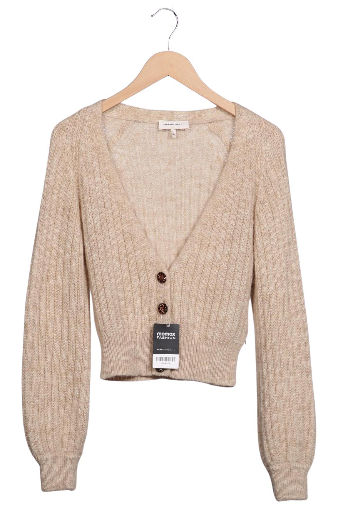 

Fabienne Chapot Damen Strickjacke, beige, Gr. 34