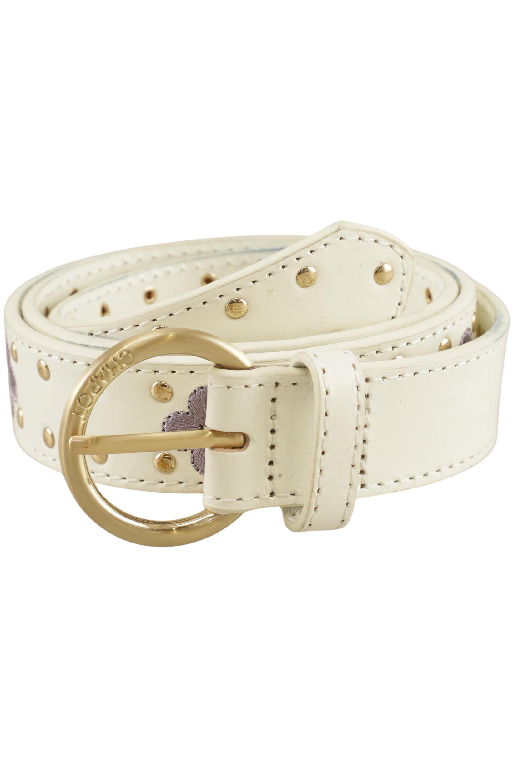 

Fabienne Chapot Damen Gürtel, cremeweiß, Gr. 85