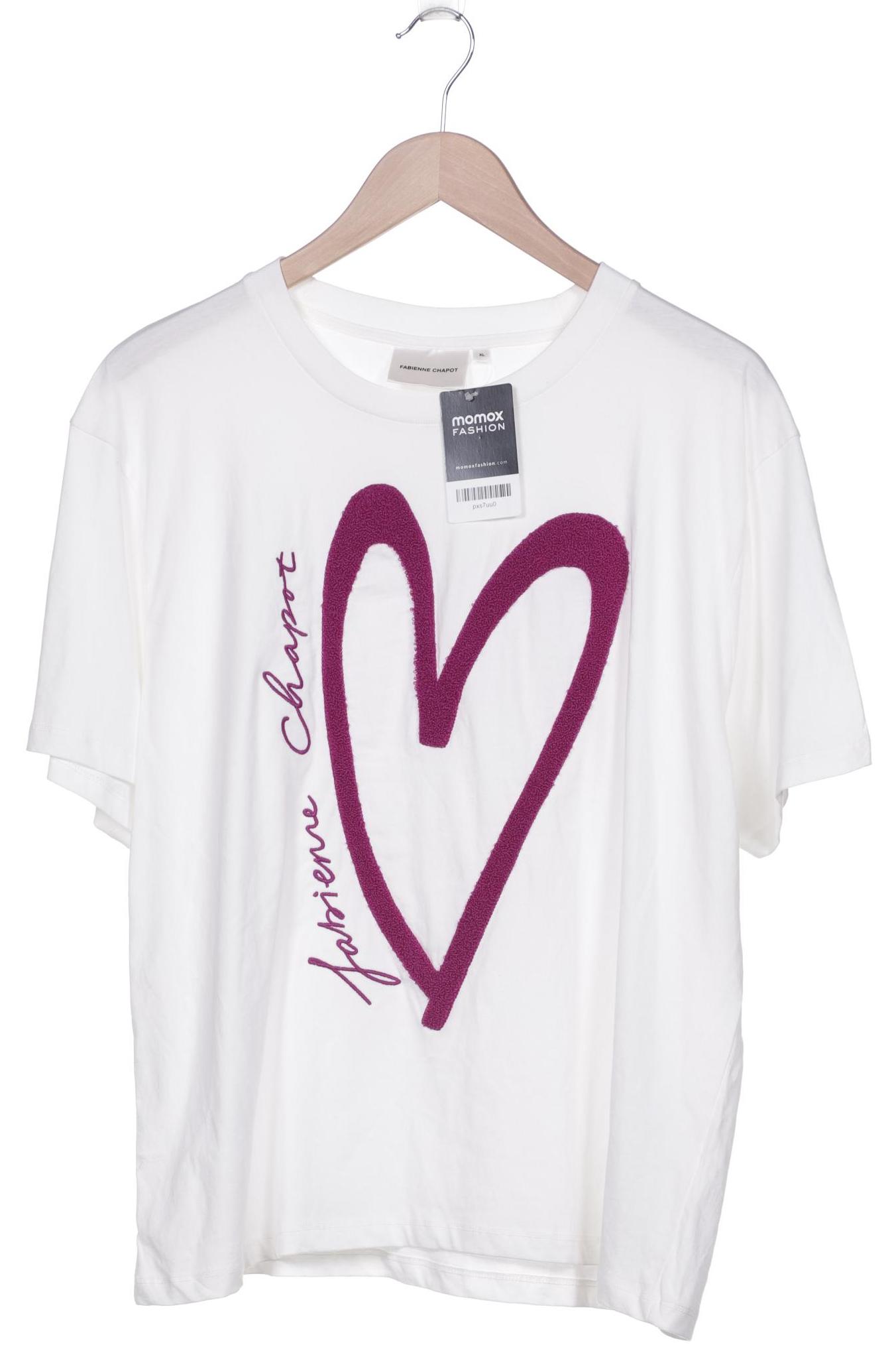 

Fabienne Chapot Damen T-Shirt, weiß, Gr. 44