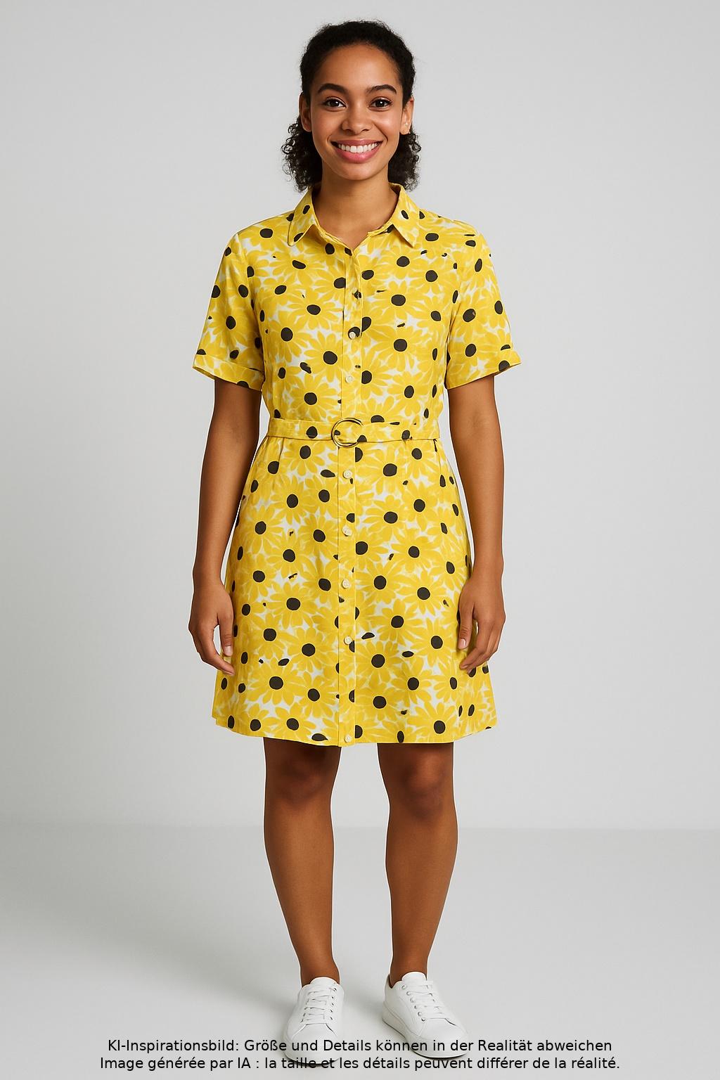 

Fabienne Chapot Damen Kleid, gelb, Gr. 40